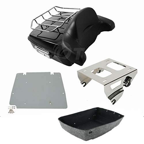 Chrome Solo Mount Rack Tour Pack Set Style #7