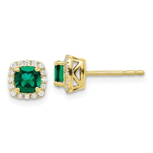 10k Yellow Gold- Emerald