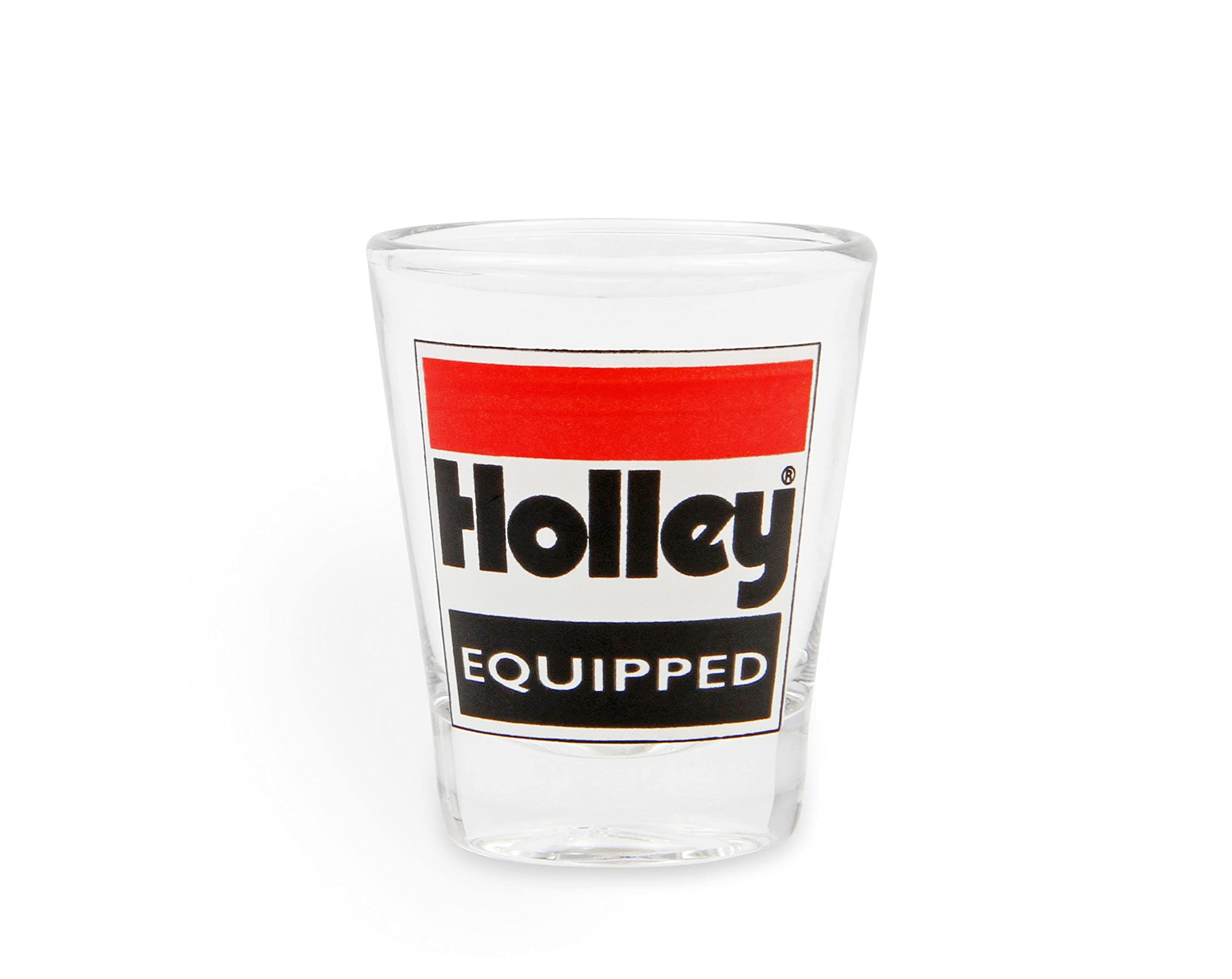 Holley 36-487 Holley Equipped Shot Glass - 1.5 oz Premium Barware for Whiskey, Tequila & Cocktails - Perfect for Parties, Bars & Home Entertaining