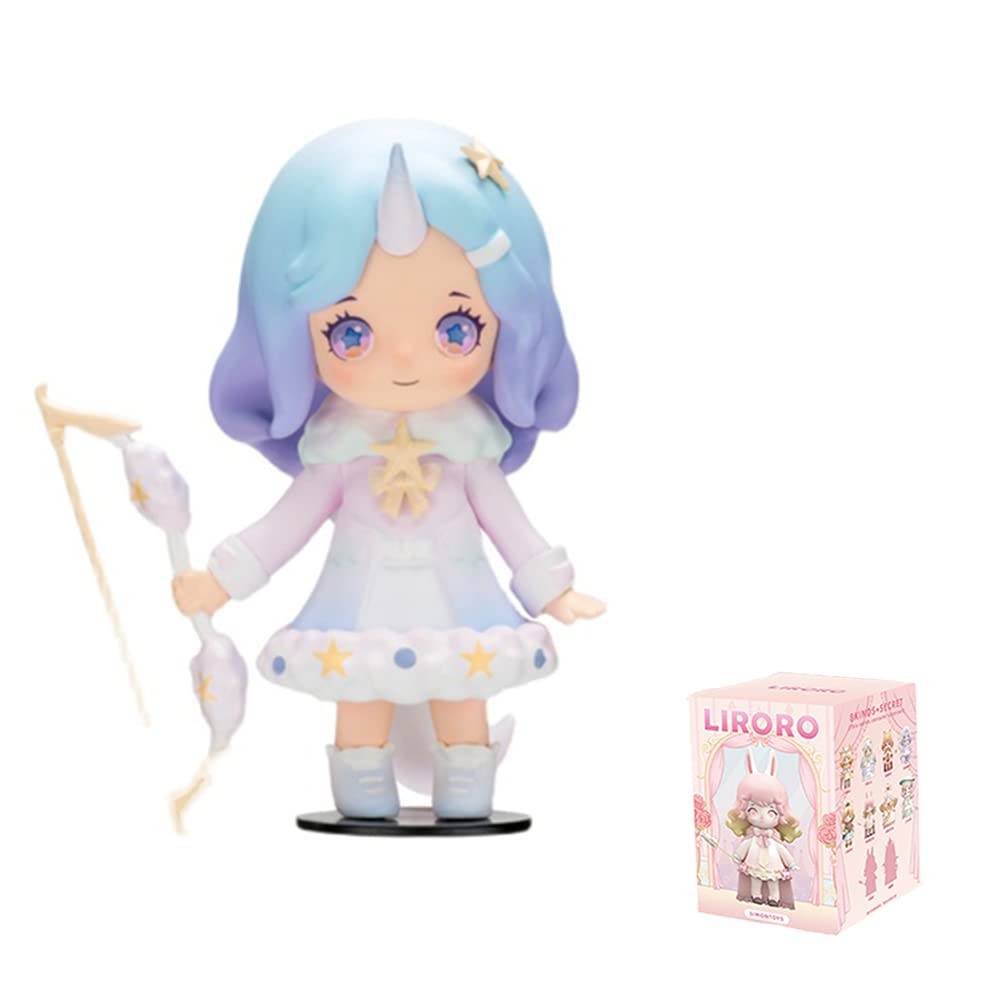LIRORO Aven Rabbit Kawaii Animal Blind Box Toy Figures - Mystery Collectible Action Figure for Girls, Birthday Gift (1 Pack) - Perfect for Surprise Party Favors & Kids Collectibles