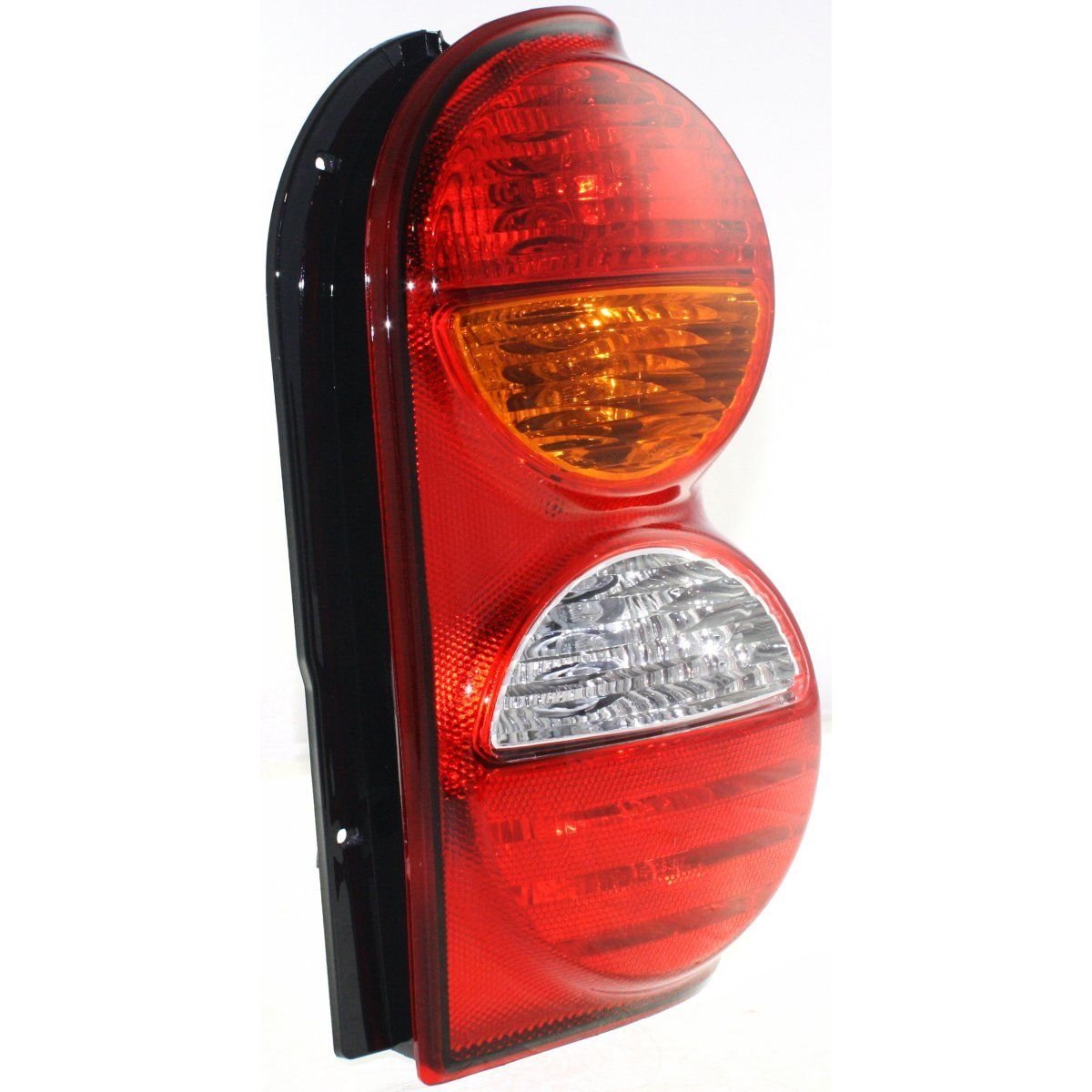 2002-2004 Jeep Liberty Passenger Side Tail Light Assembly - Replacement LED Brake Light with Smoke Lens - Perfect for Off-Roading, Night Driving & Vehicle Customization