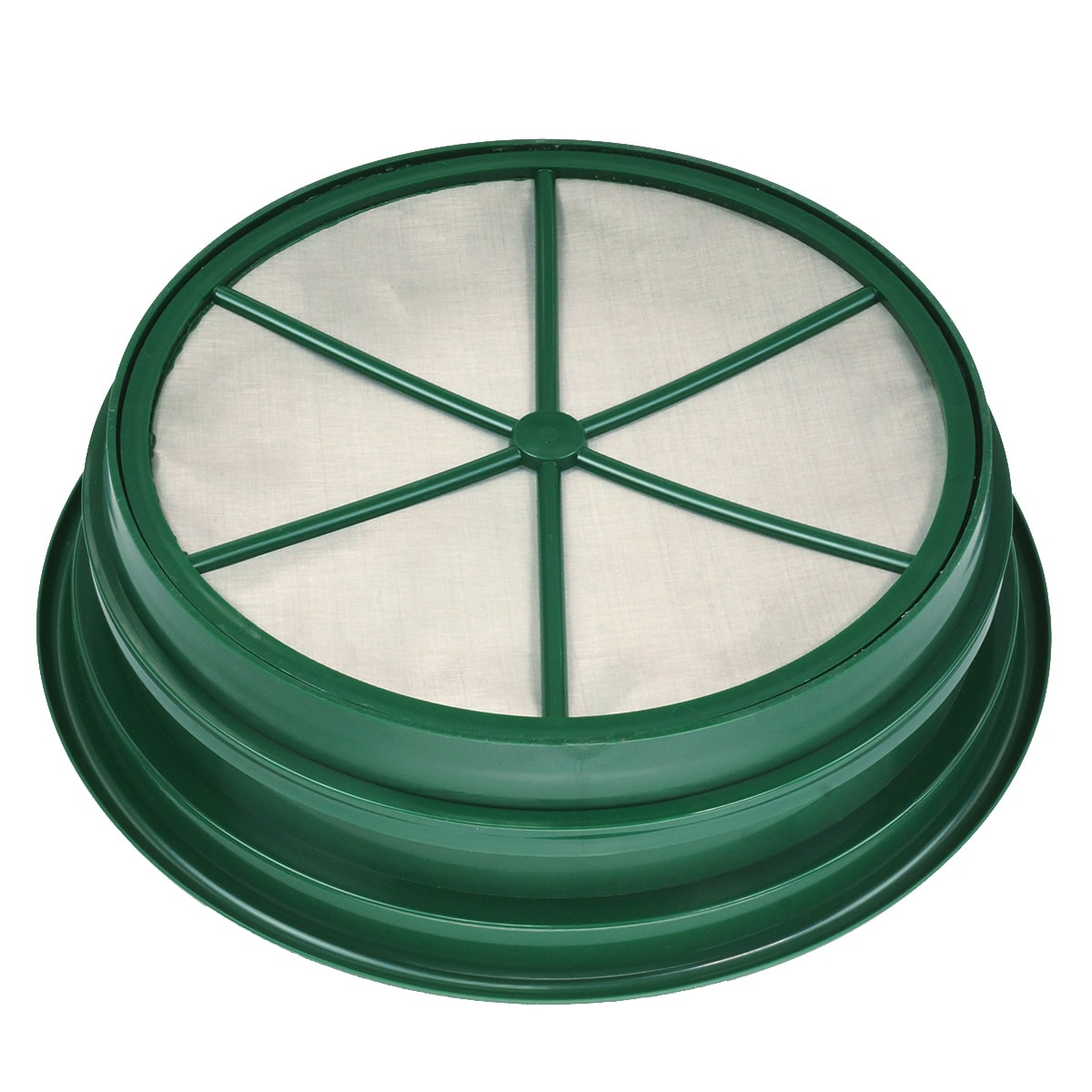 6-Piece Green Sifting Gold Pan Plastic Classifiers Kit with 8 lbs Magnetic Pickup Tool - Perfect for Gold Prospecting, Mining, and Outdoor Treasure Hunting Adventures