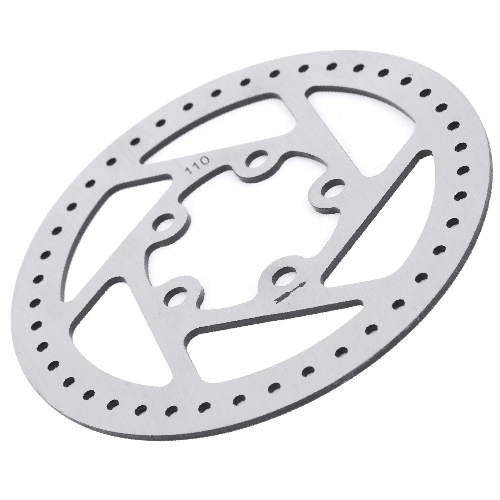 Premium Stainless Steel Electric Scooter Brake Disc - Corrosion Resistant, Shock Absorbing for Smooth & Safe Rides - Perfect for Commuting, Urban Travel & Electric Vehicle Maintenance