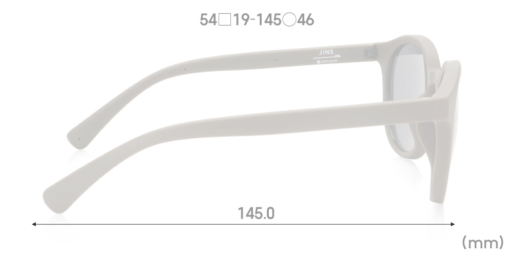 JINS x Snow Peak Rubber Sunglasses 015 85 - Lightweight Polarized Outdoor Sunglasses for Hiking, Fishing & Beach Activities