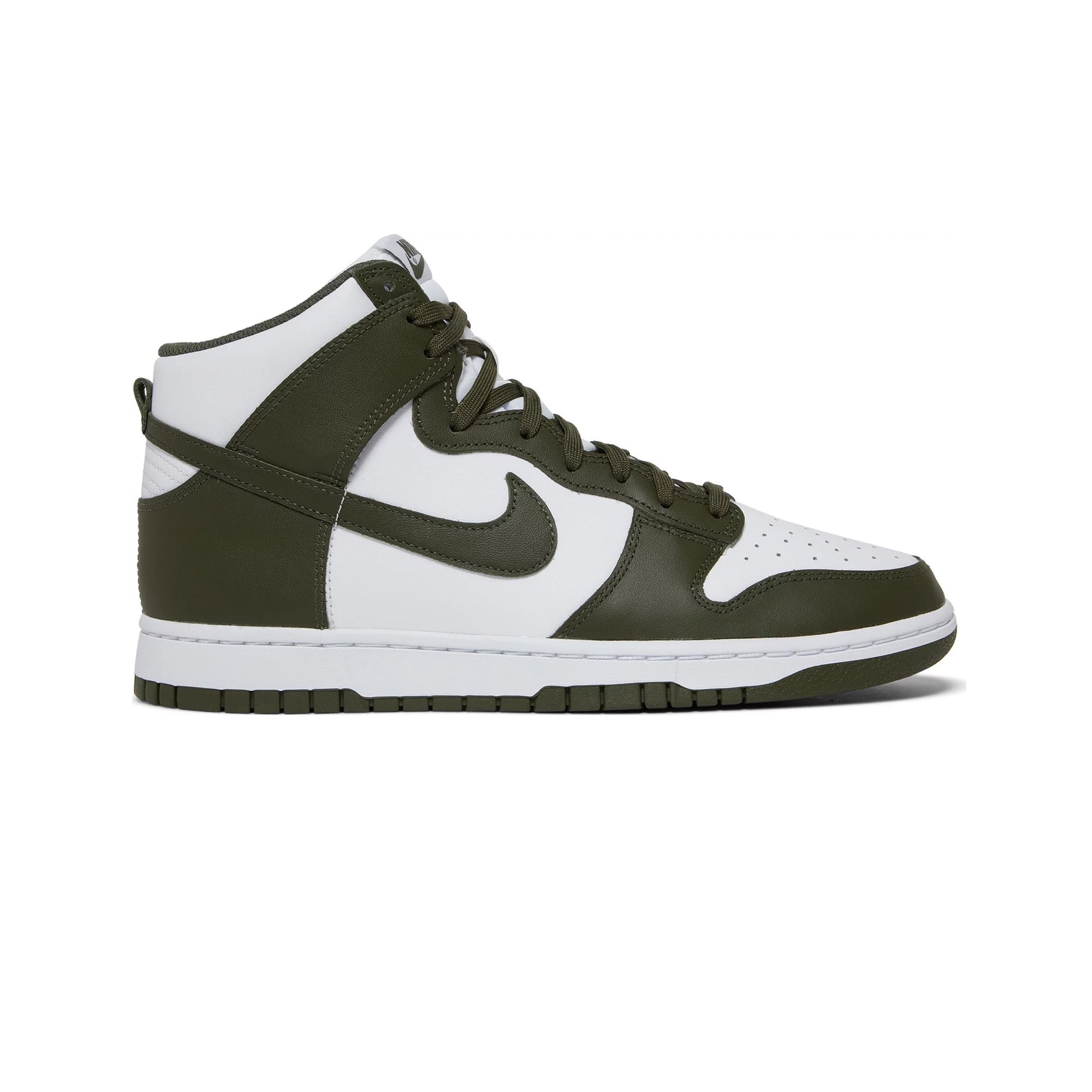 Nike Dunk High Retro 'Cargo Khaki' Sneakers (2021) - Men's Basketball Shoes for Streetwear & Casual Style
