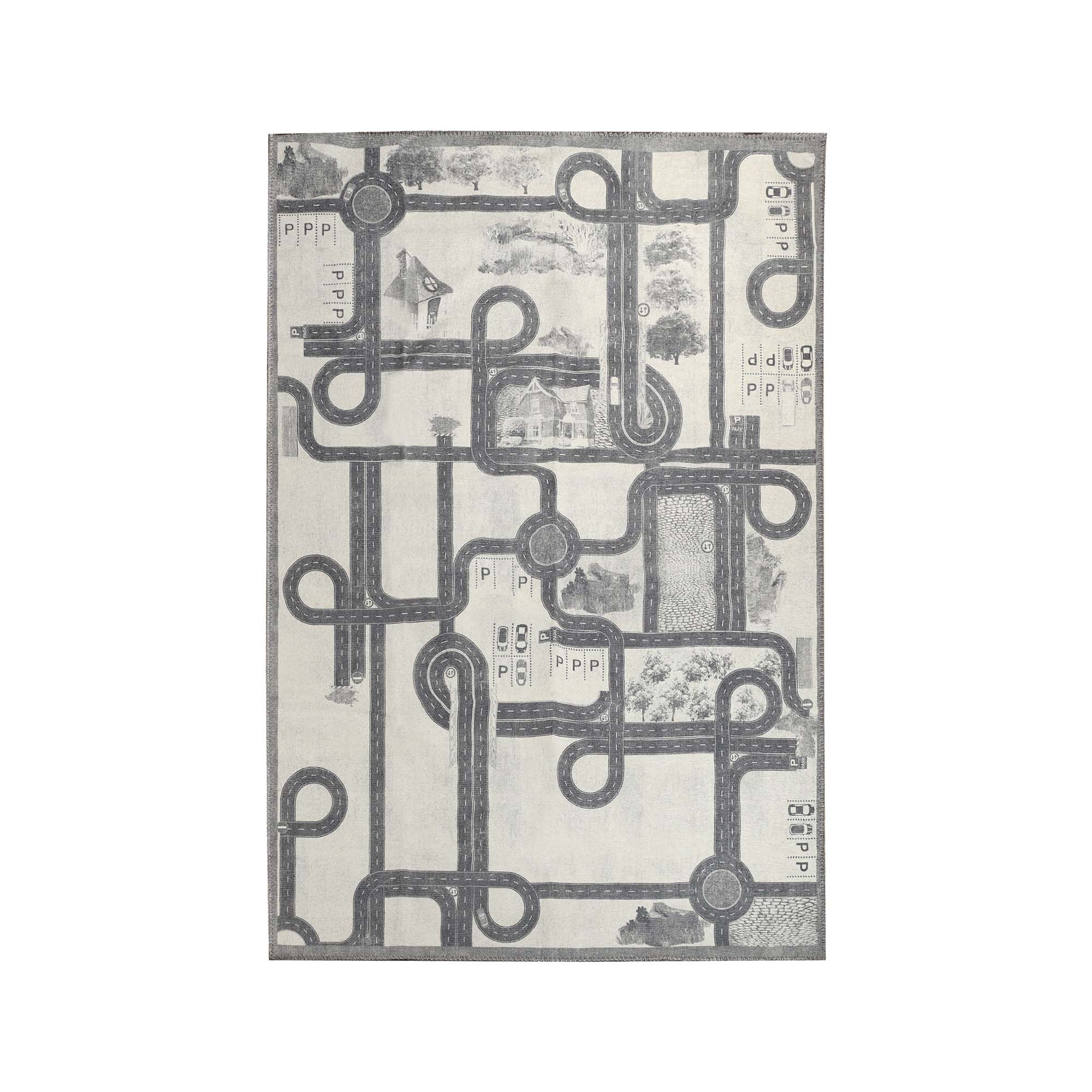 Non-Slip Kids Playroom Rug - Washable Nursery Carpet for Indoor Use | Safe Play Area Mat for Toddlers & Children | Perfect for Daycare, Bedroom, and Playroom Flooring