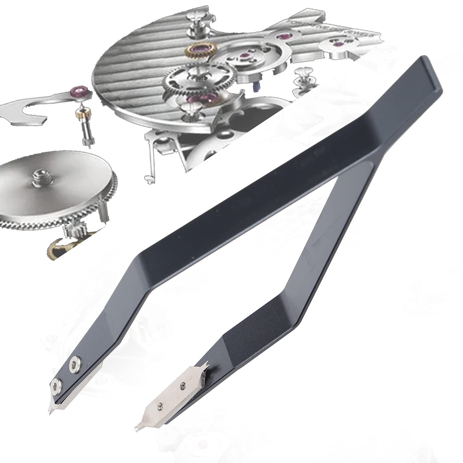 Professional Watch Spring Bar Tool - Stainless Steel Watch Band Remover Tweezers for Watch Repair & Strap Replacement - Perfect for Watchmakers, Jewelers & DIY Enthusiasts - Ideal for Watch Maintenance, Band Adjustments & Battery Changes