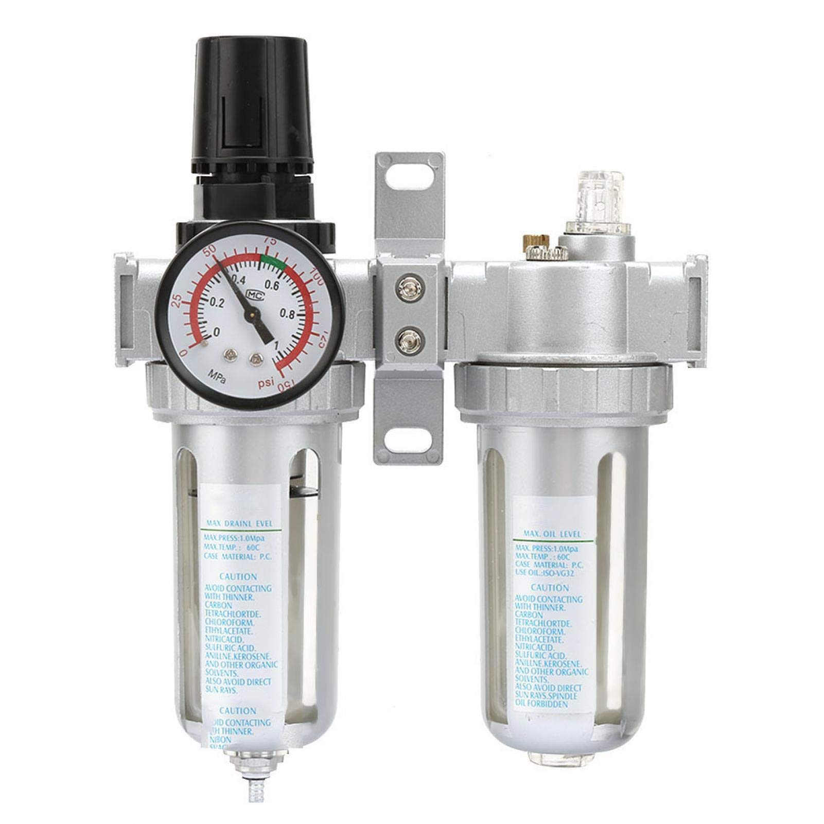 High-Quality Air Pressure Regulator - Durable Aluminum Alloy Air Filter Regulator for Automotive Repair Shops & Car Factories (SFC300) | Perfect for Pneumatic Tools & Industrial Air Systems