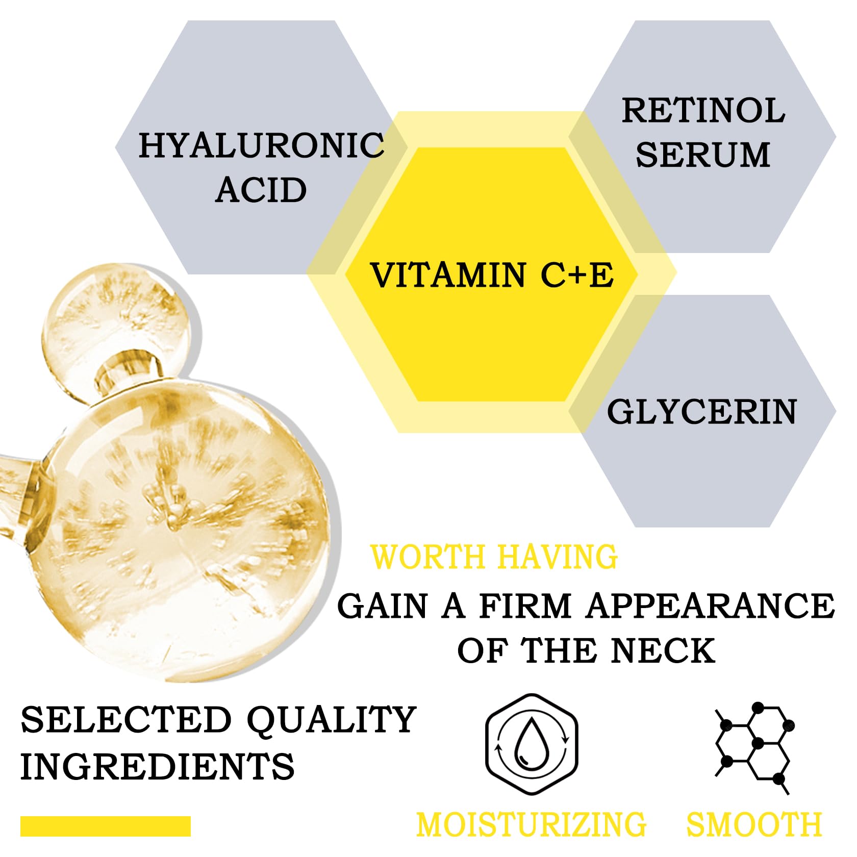 Collagen Neck Cream for Women - Hydrating & Nourishing, 3.8oz | Daily Skin Care & Anti-Aging