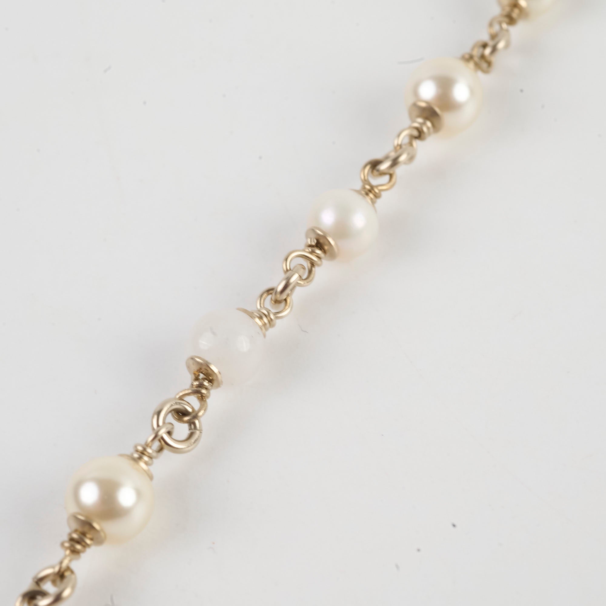 Chanel Long Pearl CC Crystal Necklace - Elegant Luxury Jewelry for Women, Perfect for Parties, Weddings & Special Occasions