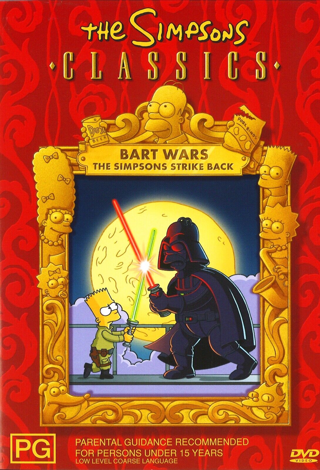 The Simpsons Bart Wars: Strike Back DVD - Classic Animated Comedy Series for Family Movie Nights & Collectors