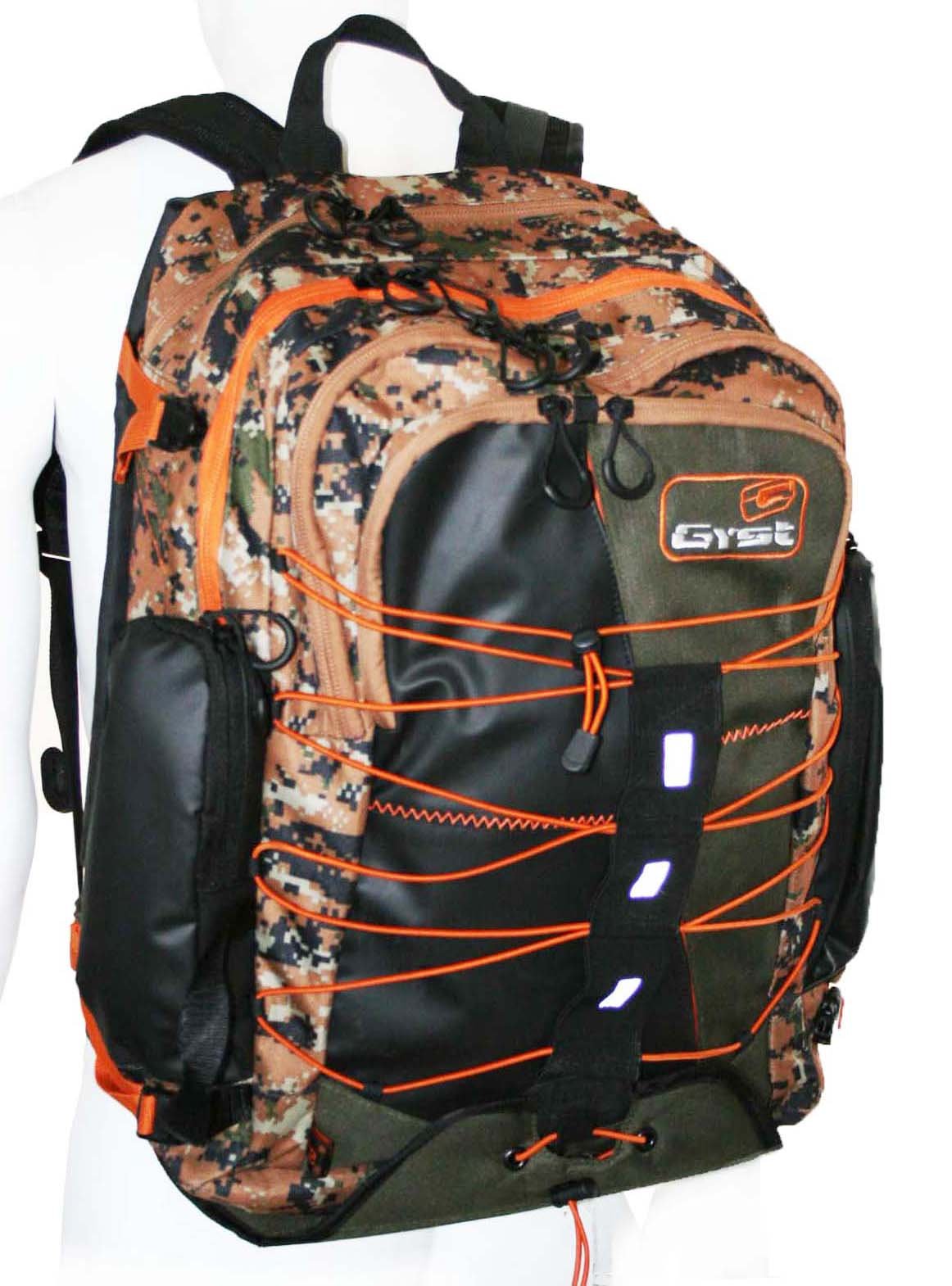 GYST BP1-15 Waterproof Travel Backpack - Lightweight Laptop Backpack with USB Charging Port, Anti-Theft Design for Men & Women - Perfect for Commuting, Hiking, Business Trips and College Use