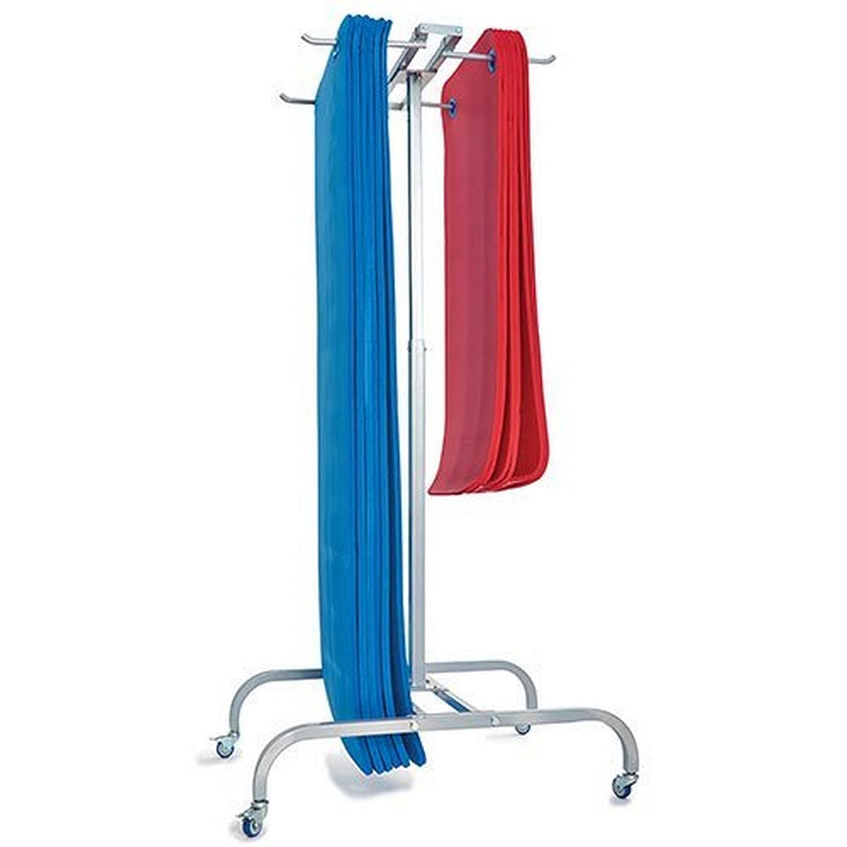 BSN Premium Hanging Mat Rack - Heavy Duty Yoga Mat Storage Organizer for Home & Gym - Perfect for Yoga, Exercise, and Fitness Equipment Storage