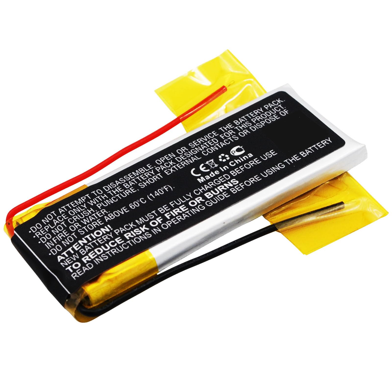 Synergy Digital Wireless Headset Battery - 400mAh Li-Polymer Replacement for Cardo Scala Rider Q2 & Multiset Headsets | Long-Lasting Power for Motorcycle Communication Systems | Perfect for Adventure Riding, Touring & Group Rides