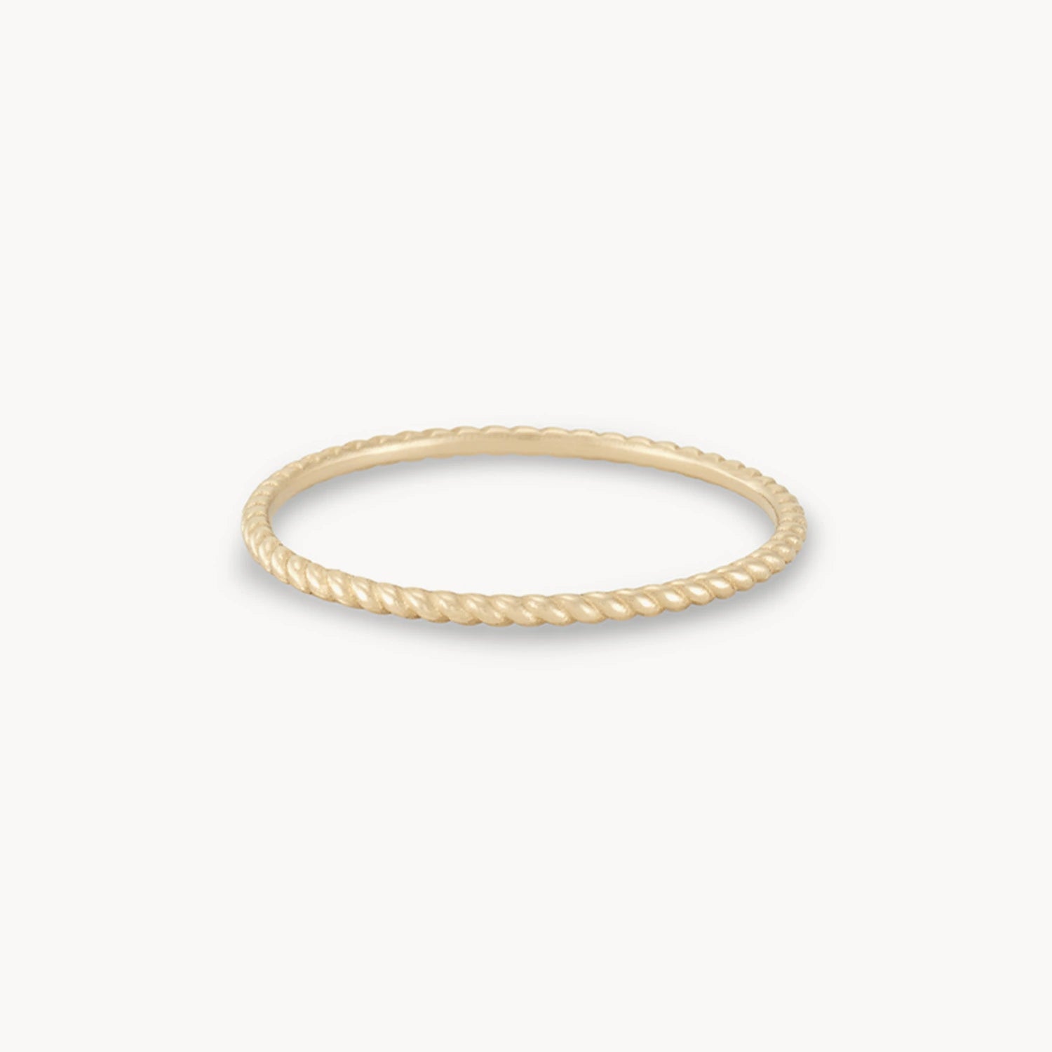 10K Yellow Gold Twisted Stacking Rings for Women - Elegant Layered Jewelry for Everyday Wear & Special Occasions