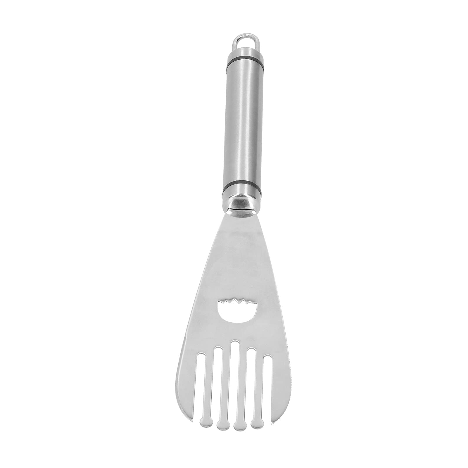 Stainless Steel Serrated Cake Knife - Professional Cake Cutter for Birthday, Wedding & Desserts - Also Perfect for Cutting Steak, Bread & Fruits - Sharp Kitchen Tool for Smooth Slicing