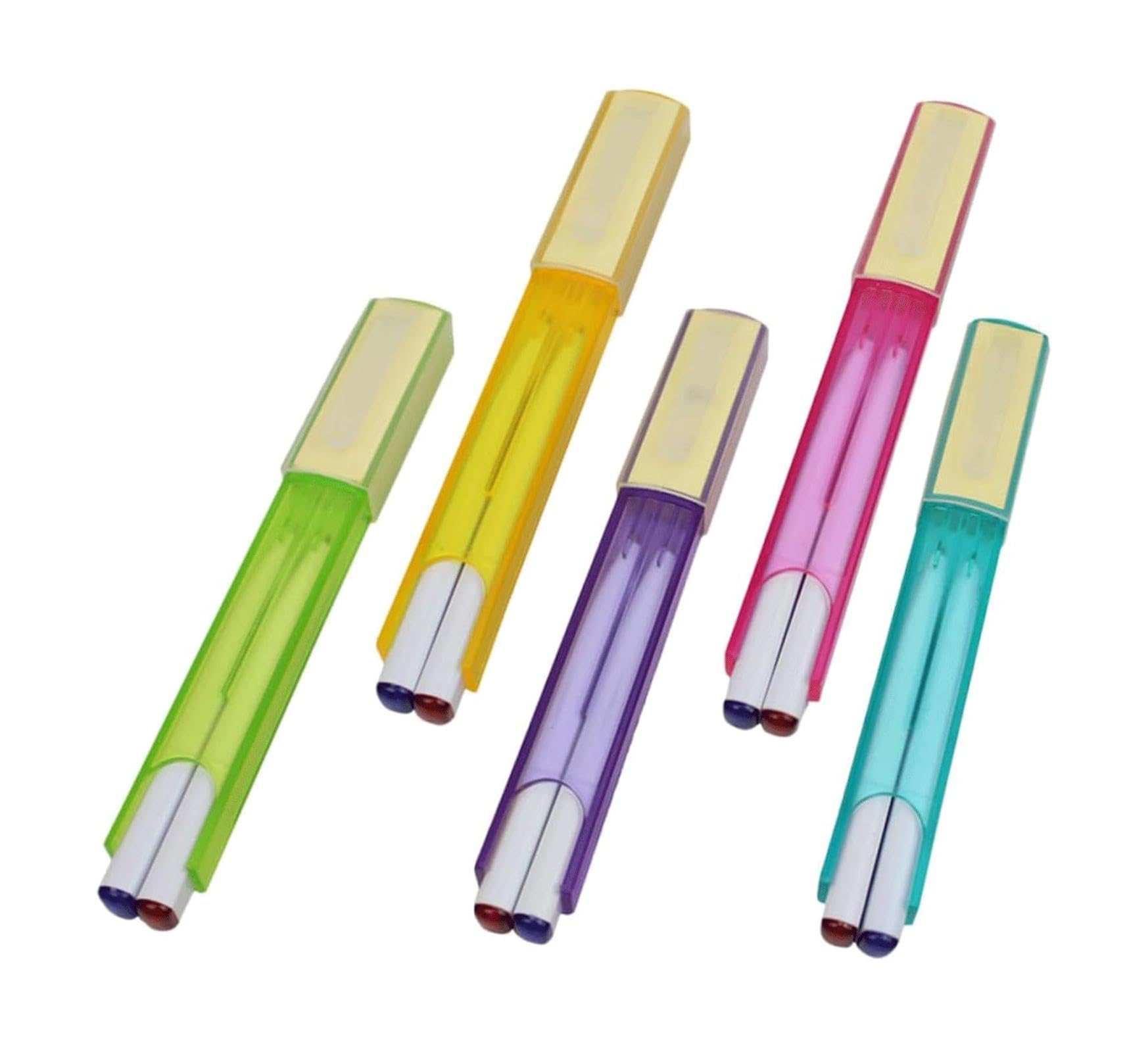 10-Pack Dual-Tip Gel Pens with Quick-Drying Ink - Smooth Writing Ballpoint & Rollerball Pens for School, Office & Business - Perfect for Note Taking, Journaling & Document Signing