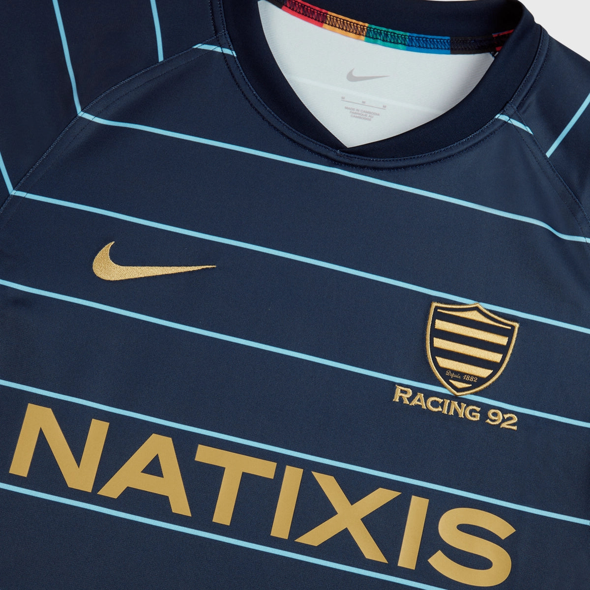 Nike Racing 92 Men's Away Stadium Rugby Shirt 2024/25 - Breathable Performance Jersey for Rugby Fans & Sports Enthusiasts - Perfect for Match Days, Training & Casual Wear