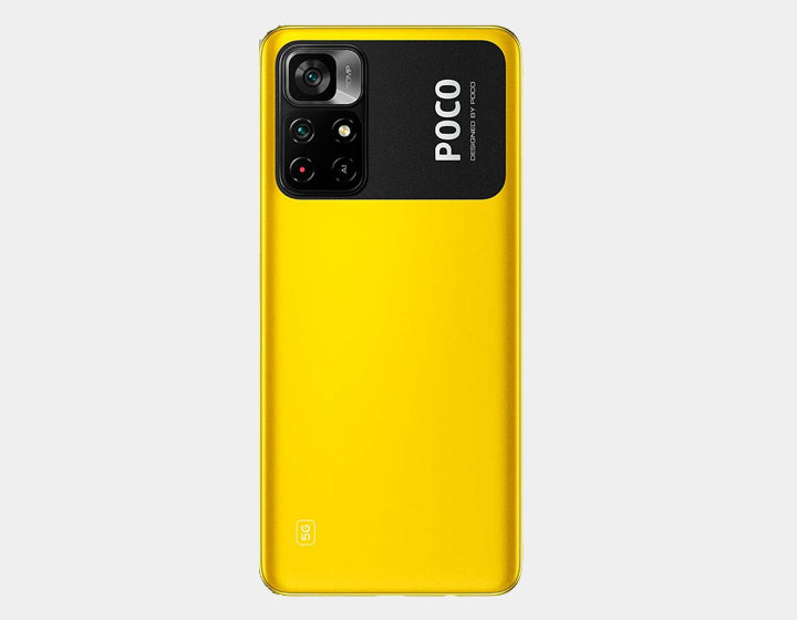 Xiaomi Poco M4 Pro 5G Smartphone - 64GB ROM, 4GB RAM, Dual SIM, GSM Unlocked (Yellow) | Fast 5G Connectivity, Long Battery Life for Gaming & Streaming