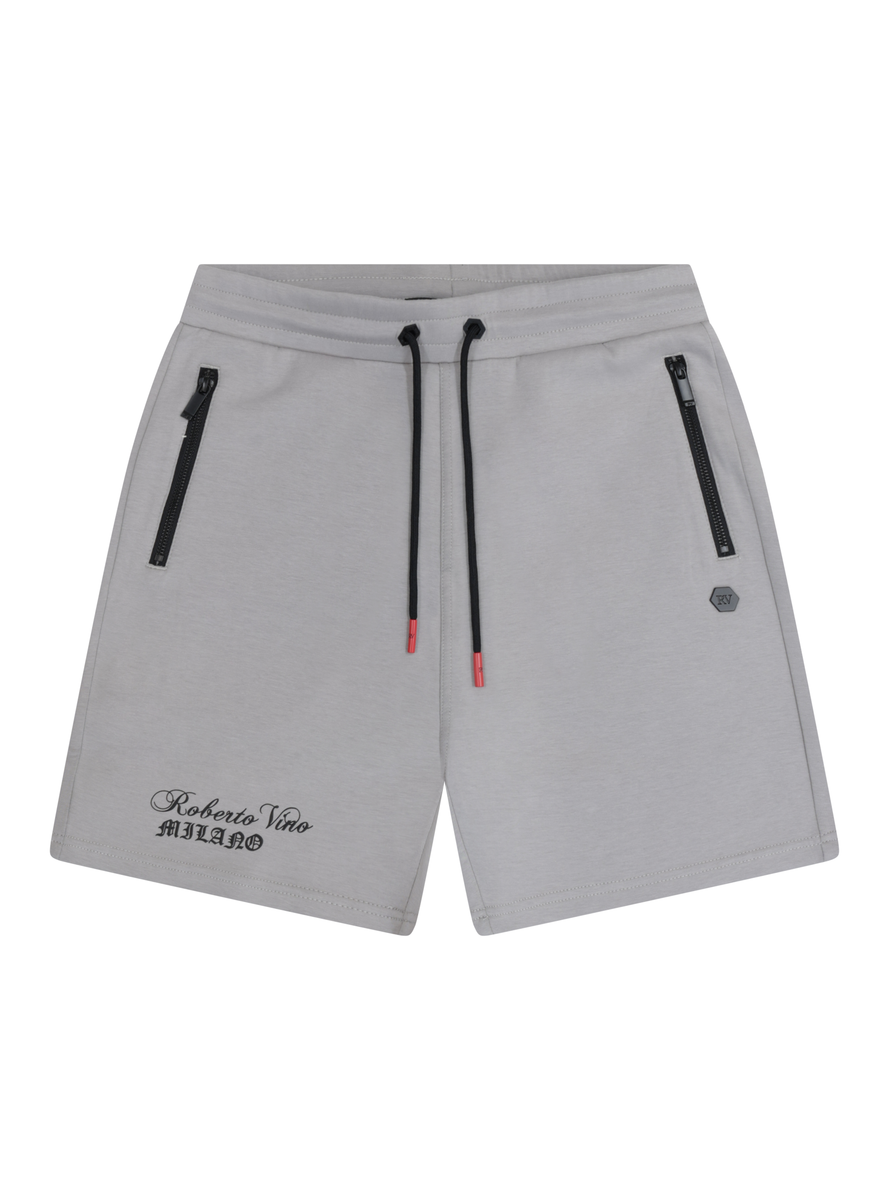 Roberto Vino Snake Print Shorts for Men - Gray Casual Summer Shorts | Perfect for Beach, Gym, and Outdoor Activities