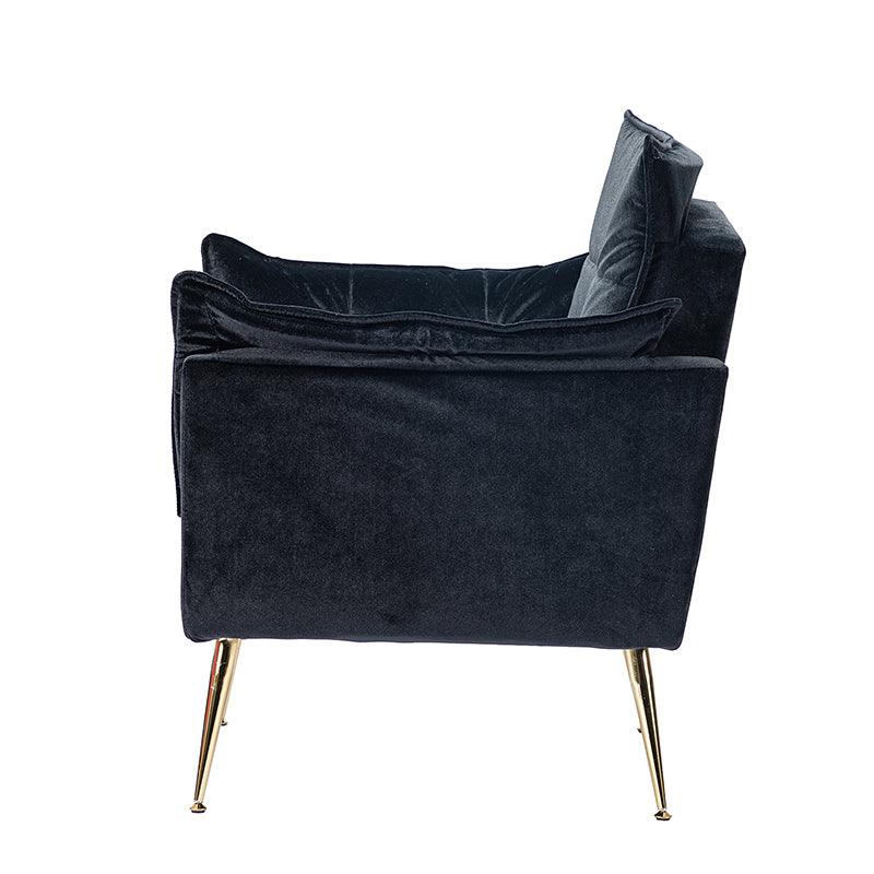 Jaxon Plush Armchair - Ultra Soft Comfortable Lounge Chair for Living Room, Bedroom, or Office - Perfect for Relaxing, Reading & Napping