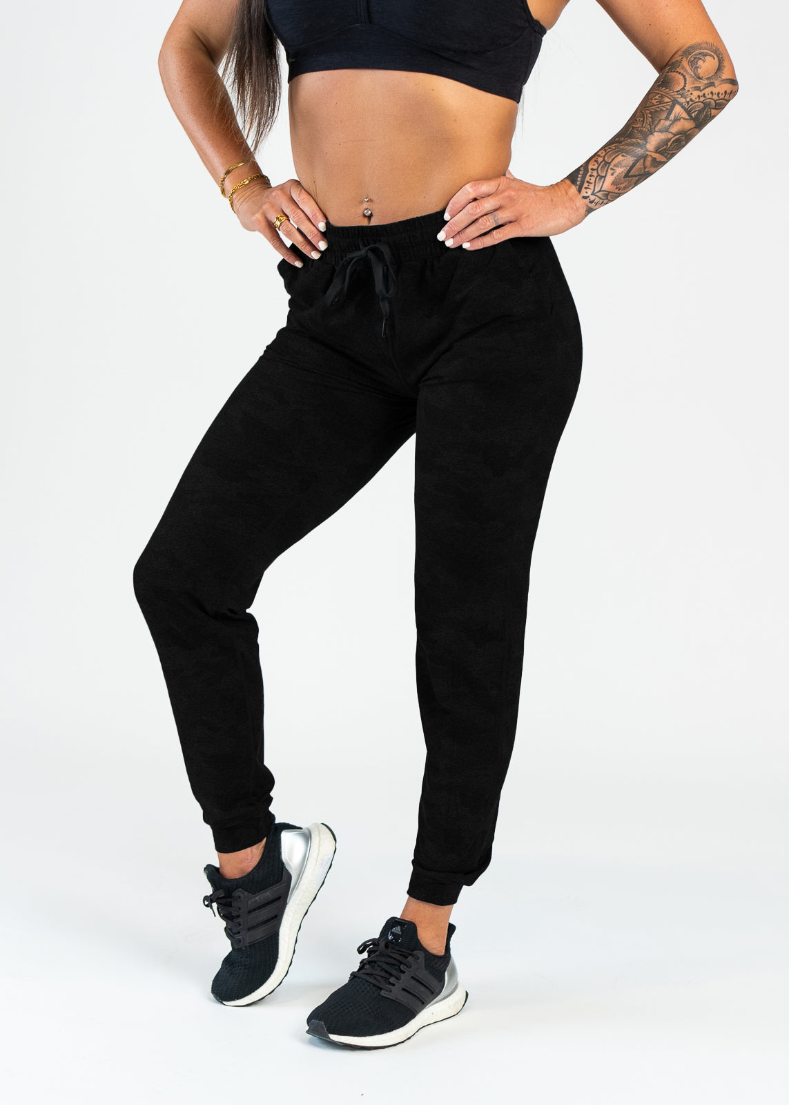 Premium Black Dream Joggers - Soft & Comfortable Lounge Pants for Women & Men - Perfect for Yoga, Running, Travel & Relaxing at Home