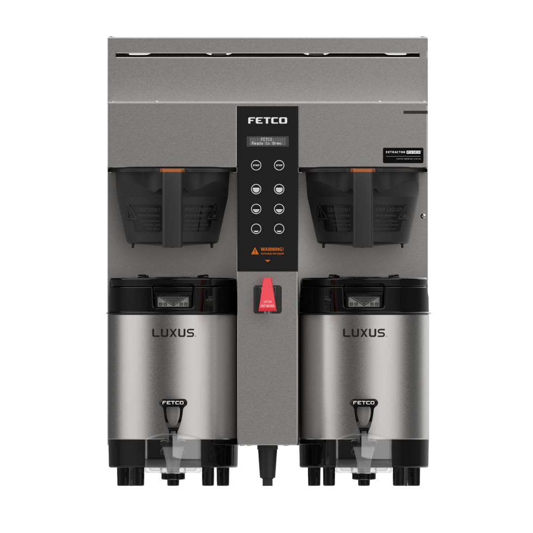 FETCO CBS 1232 Plus Series Commercial Twin Coffee Brewer - High Capacity Coffee Machine for Offices, Restaurants & Cafes
