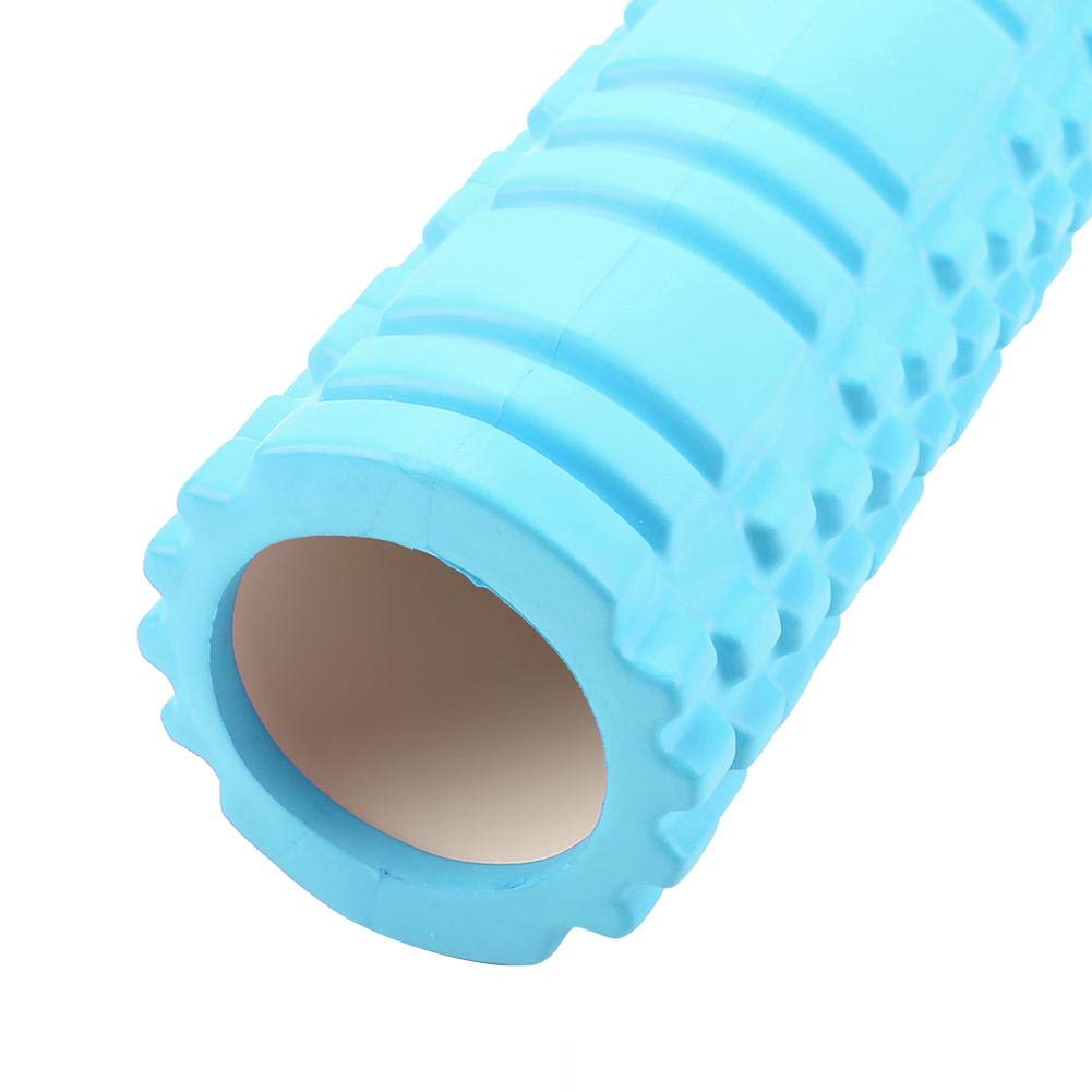 Foam Roller for Yoga & Fitness - Mini Hollow Deep Tissue Massage Roller for Physical Therapy, Myofascial Release, Muscle Recovery & Workout (Blue) | Perfect for Home Gym, Post-Workout Recovery & Physical Therapy Sessions