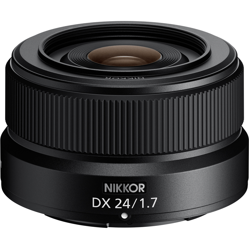 Nikon NIKKOR Z DX 24mm f/1.7 Lens for Nikon Z Mirrorless Cameras - Perfect for Portrait, Street & Low-Light Photography