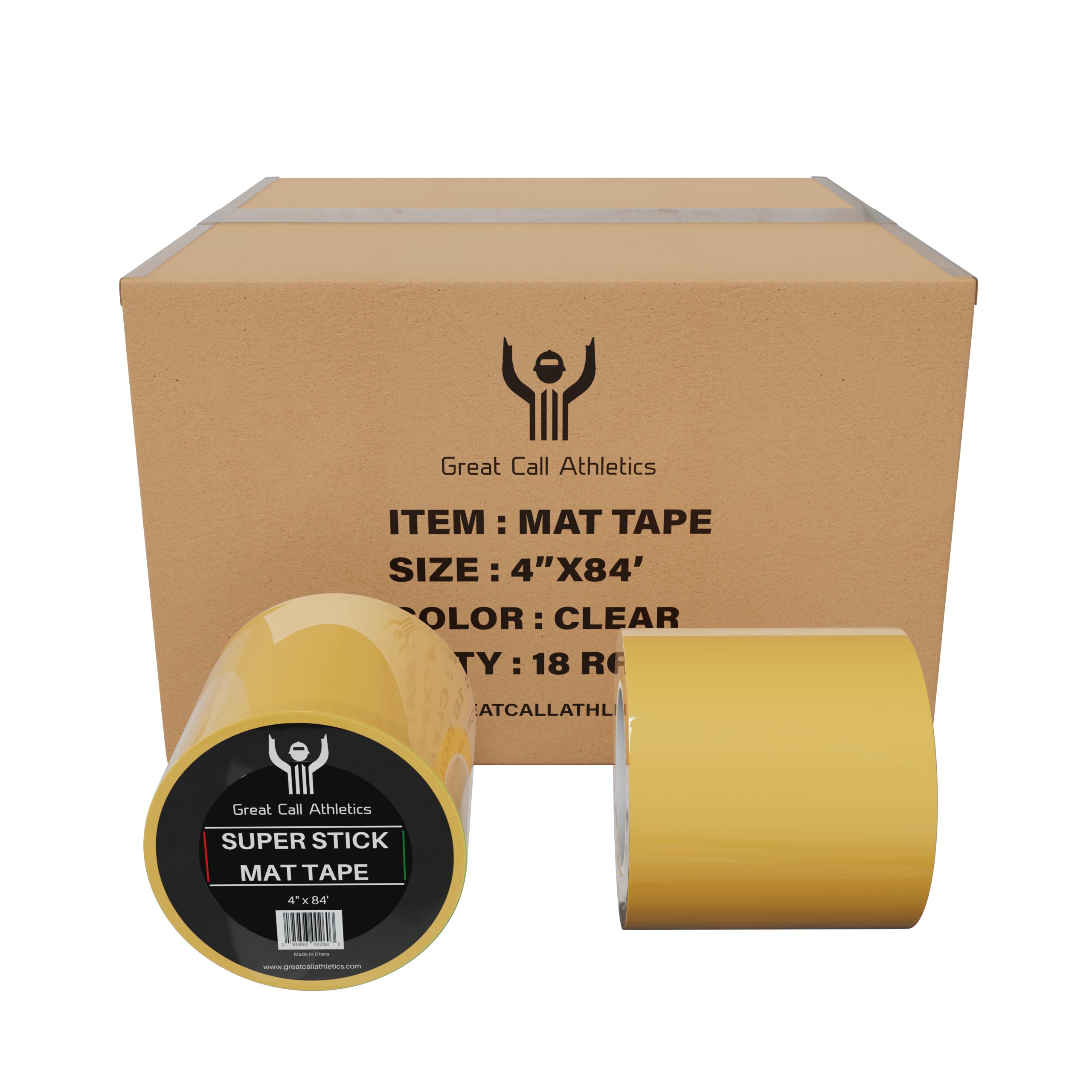 18 Rolls Professional Super Stick Wrestling Mat Tape - 4