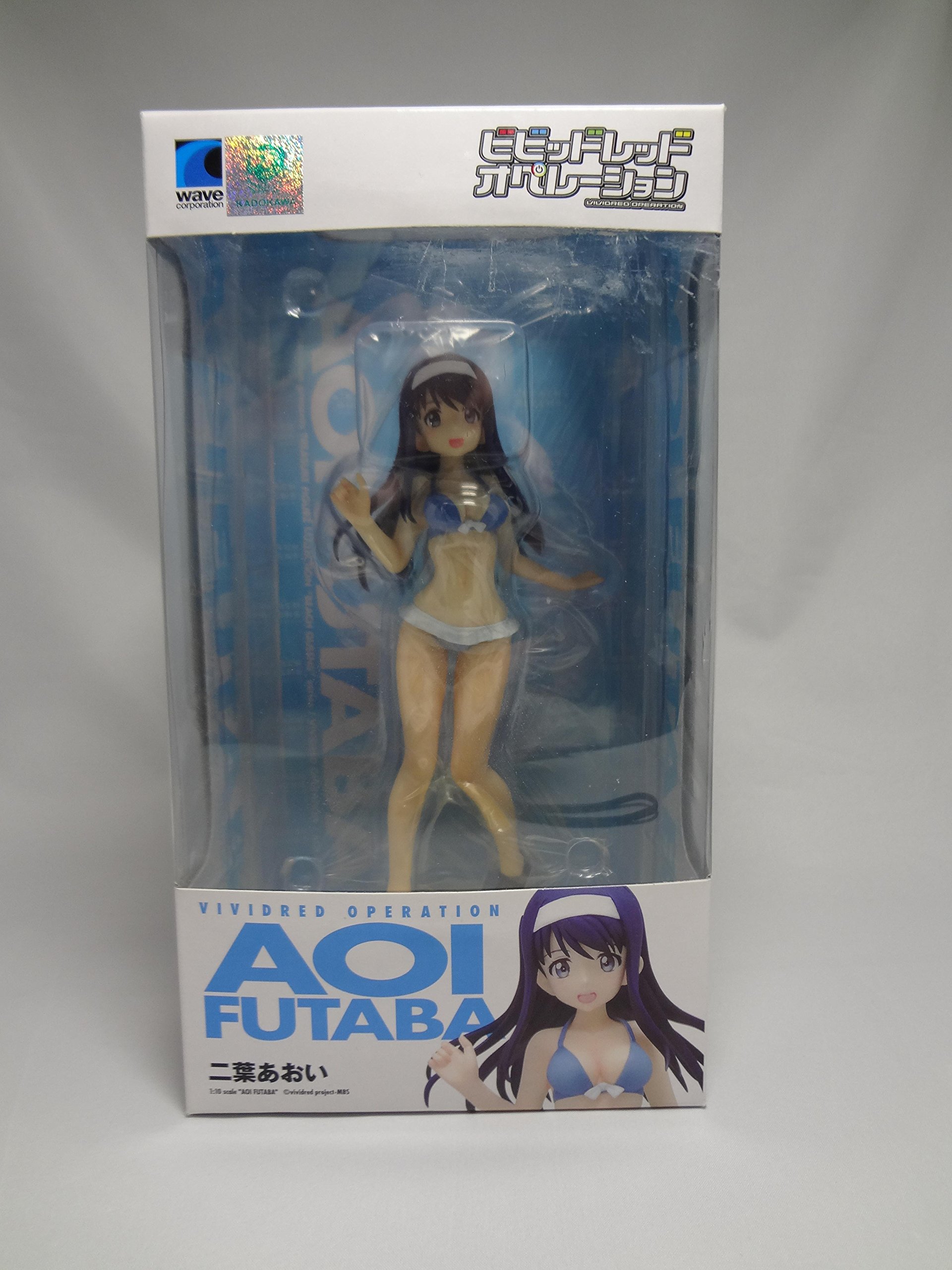 Vivid Red Operations Futaba Aoi 1/10 Scale PVC Anime Figure - Collectible Model for Display & Anime Fans Gift