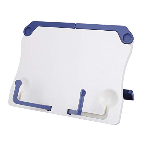 BNineteenteam Portable Music Sheet Stand & Book Holder - Adjustable for Musicians, Cooks & Readers - Perfect for Piano, Violin, Kitchen Recipes & Office Documents