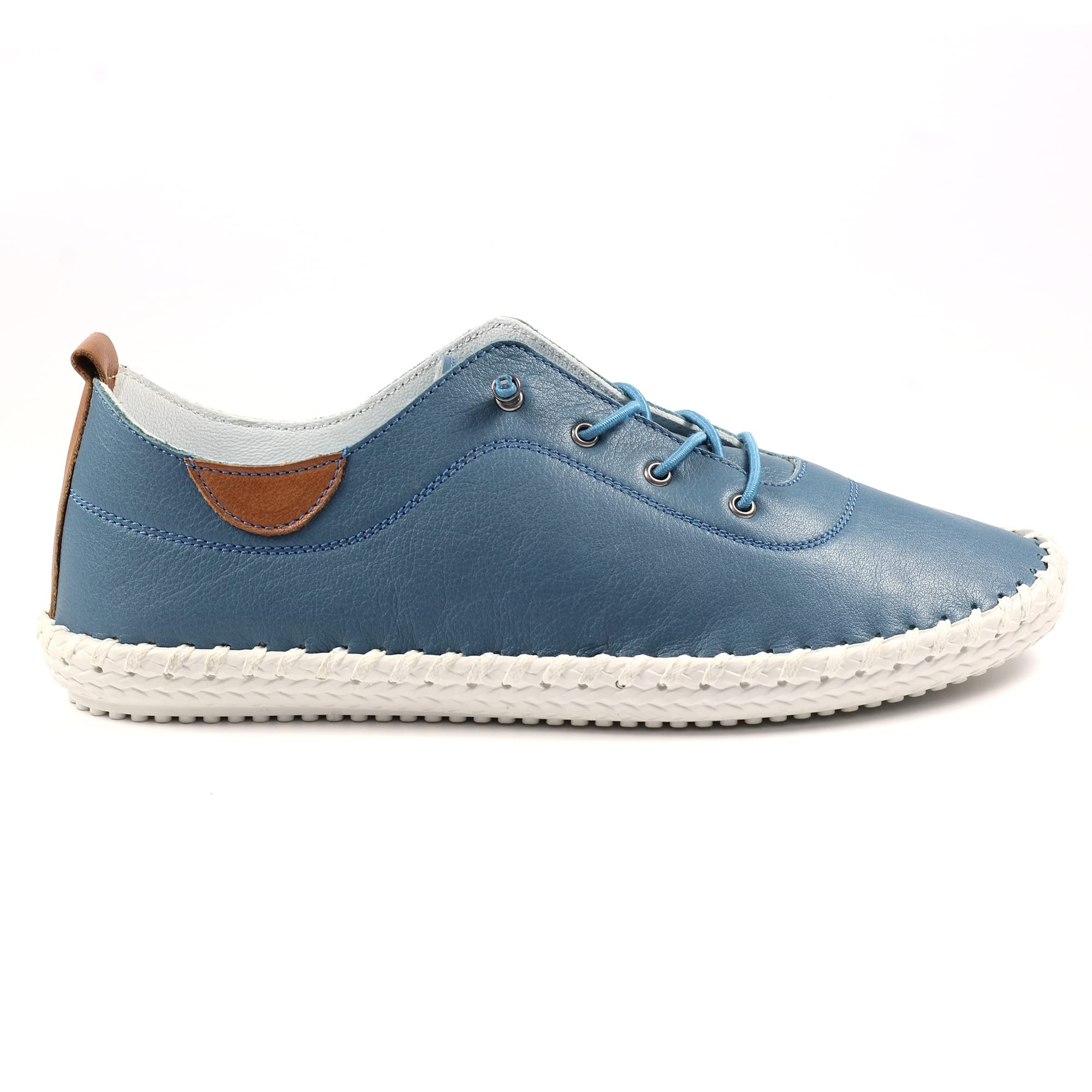 Stylish Lunar Women's Leather Sneakers - Comfortable & Trendy St Ives Design for Casual Wear, Walking & Everyday Fashion