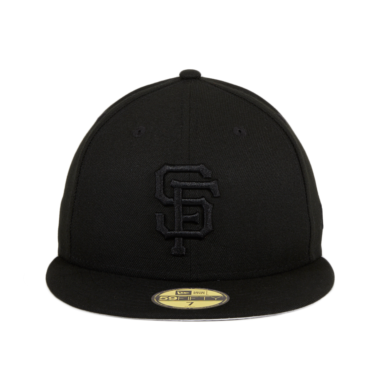 New Era 59Fifty San Francisco Giants Fitted Baseball Cap - Black - Official MLB Licensed Hat for Men & Women - Perfect for Games, Fan Gear & Streetwear Fashion