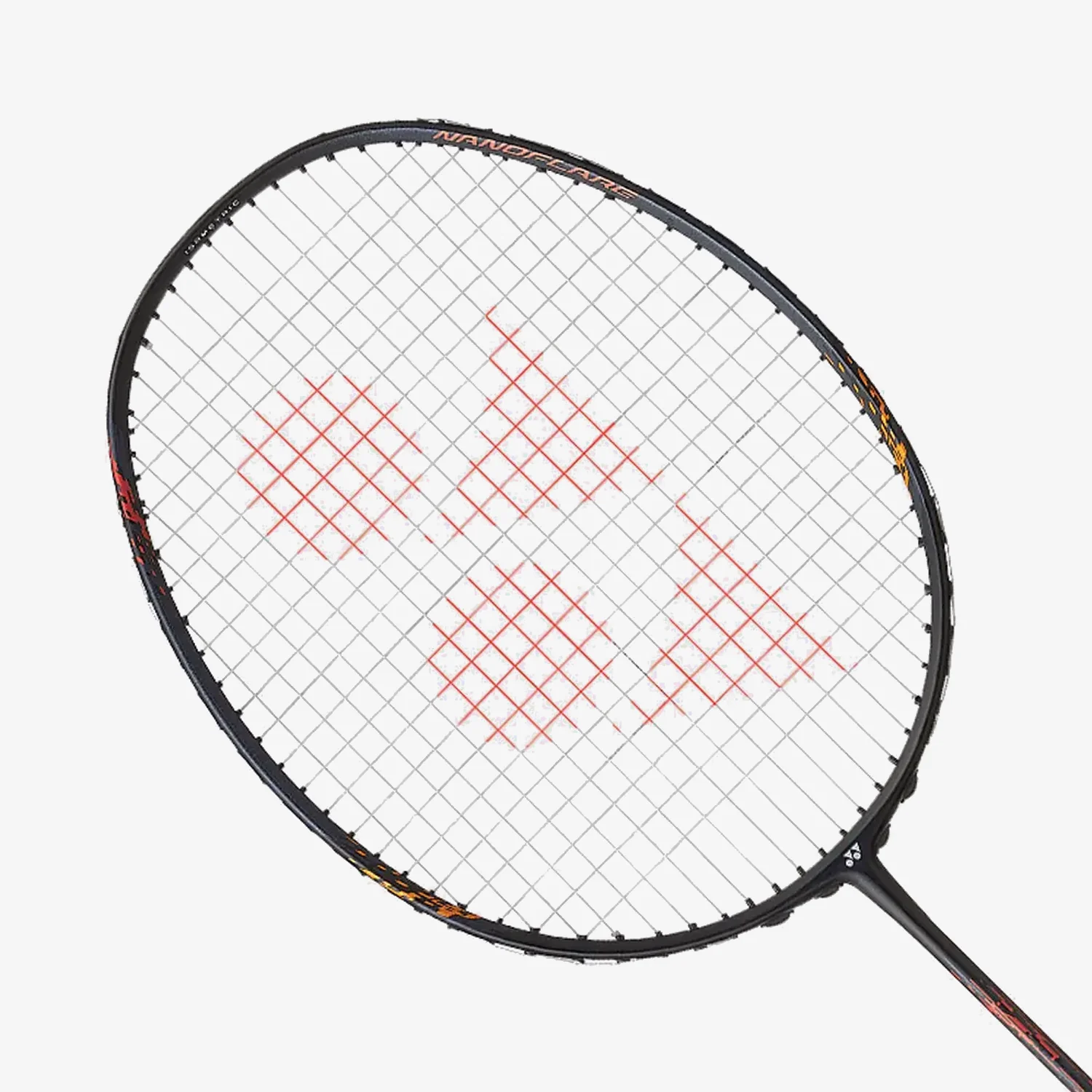 Yonex Nanoflare 170 Light Badminton Racket - Black/Orange - Professional Grade Carbon Fiber Shuttlecock Racket for Competitive Play & Training