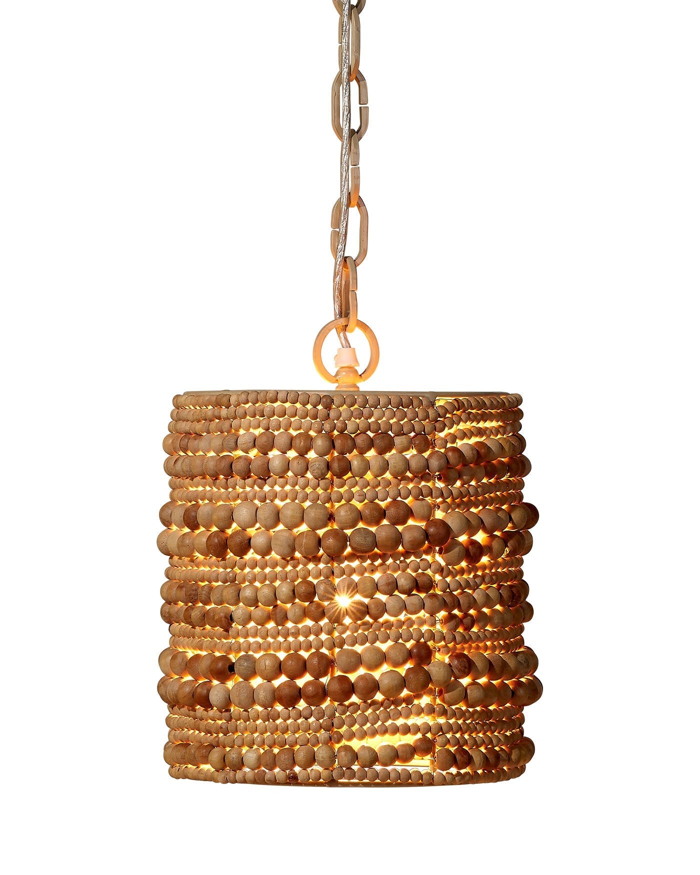 Natural Strand Pendant Necklace - Boho Beaded Jewelry for Women - Perfect for Layering & Everyday Wear