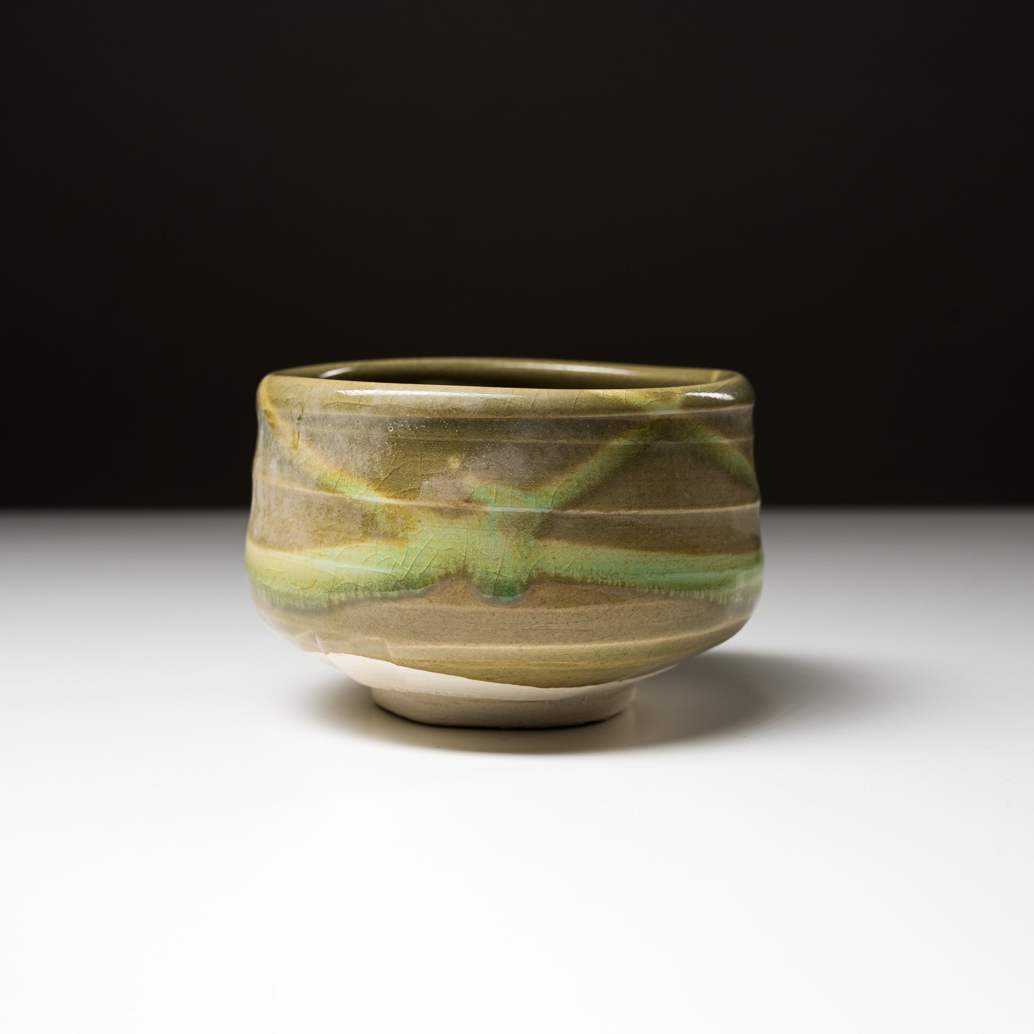 Premium Matcha Bowl - Summer Wind Design - Authentic Japanese Ceramic Tea Cup for Traditional Tea Ceremony - Perfect for Zen Meditation, Home Decor & Gift Giving