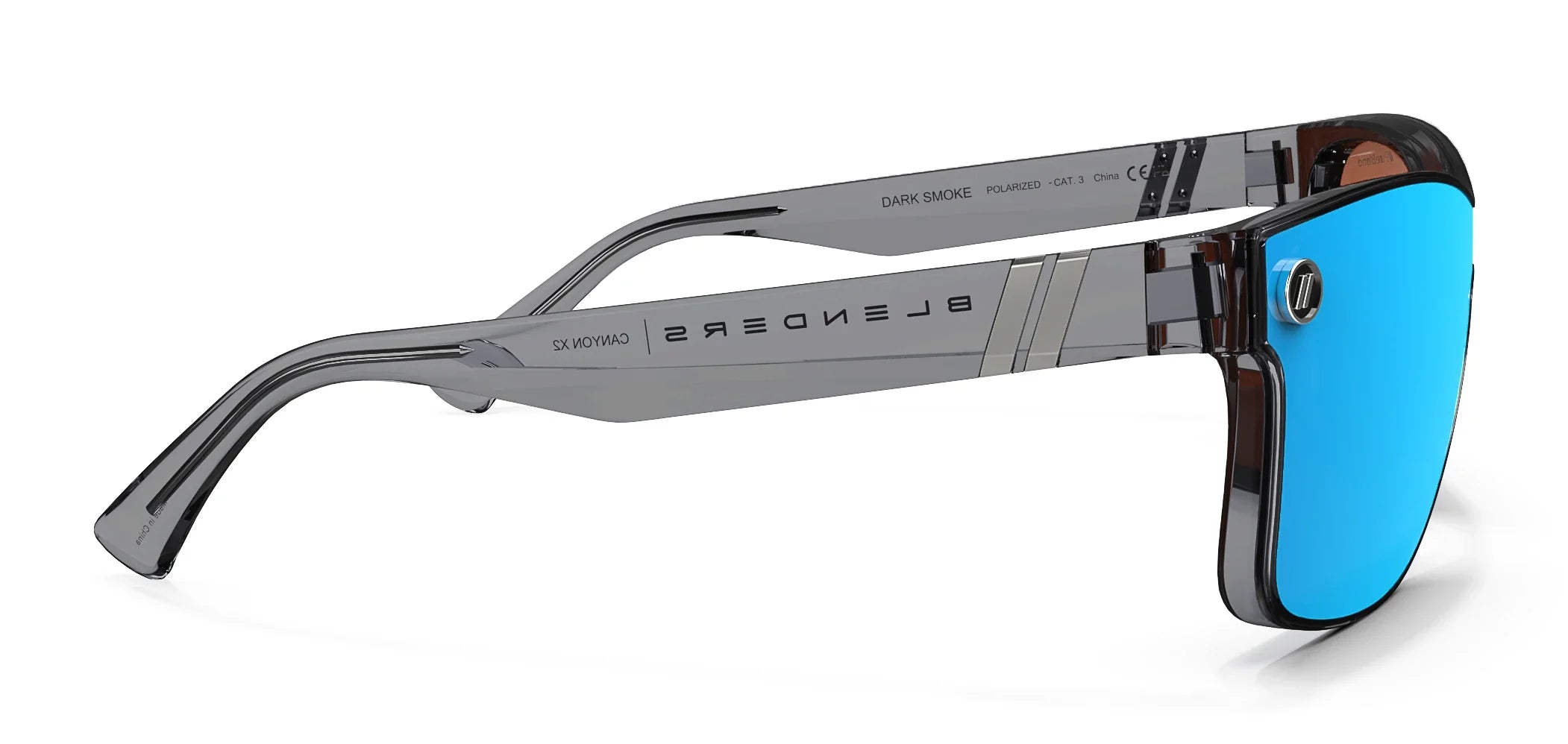 Canyon X2 Dark Smoke Lens - High-Quality Sunglasses for Men & Women - UV Protection, Polarized, Lightweight - Perfect for Driving, Running, Outdoor Sports & Travel