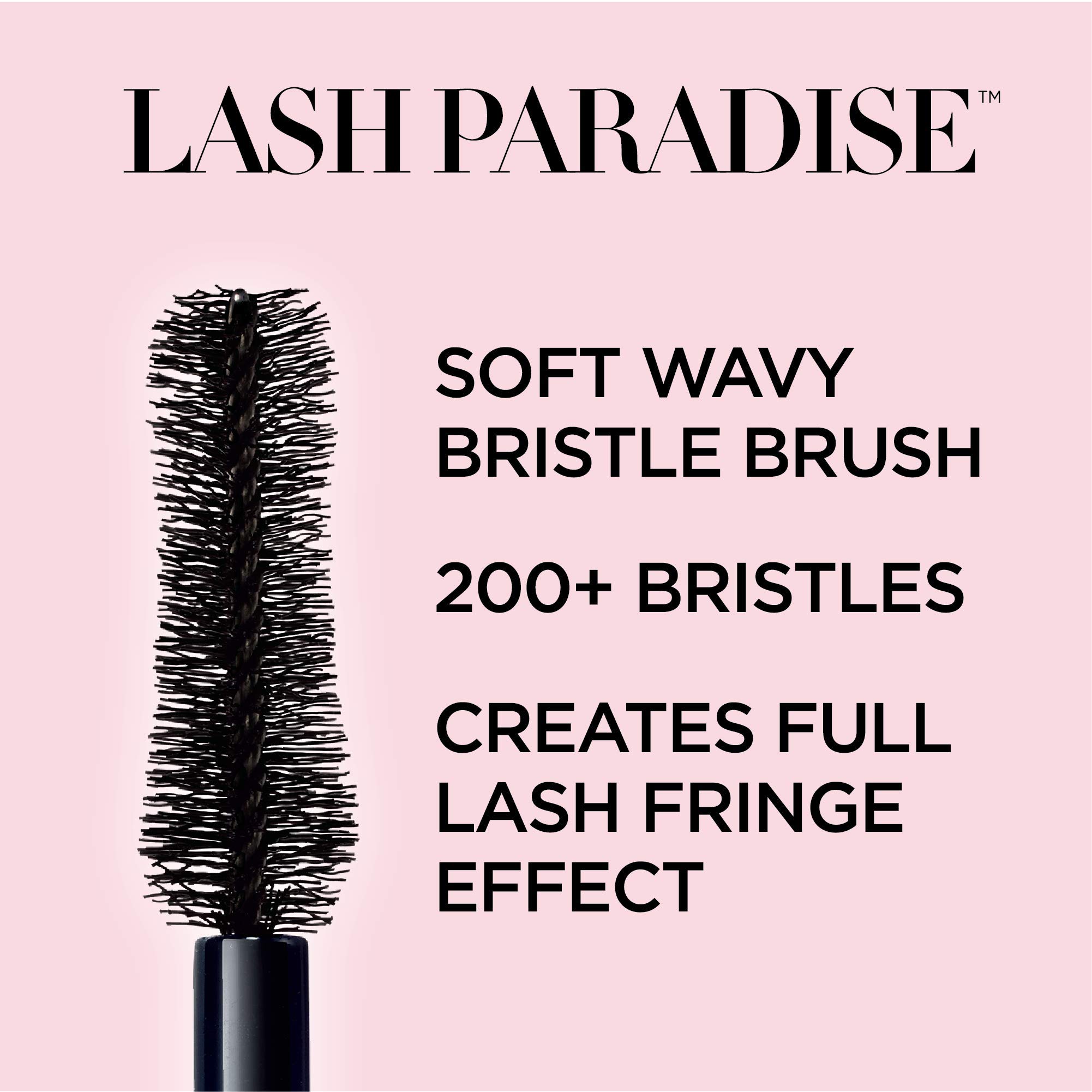 L'Oréal Paris Voluminous Lash Paradise Washable Mascara - Black Brown (0.28 fl oz) | Lengthening & Volumizing Mascara for Natural Lashes | Perfect for Everyday Wear & Special Occasions