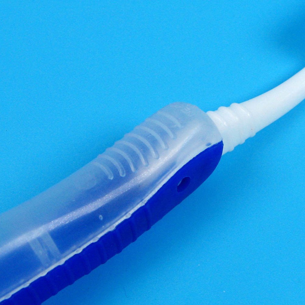 Portable Folding Toothbrush for Travel & Camping - Compact & Lightweight Design for Outdoor Adventures, Hiking, and Backpacking Trips