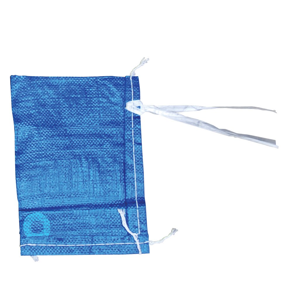 Polypropylene Sand Bags 8 Inch Length - Heavy Duty Blue Sandbags for Flood Control, Construction & Emergency Preparedness