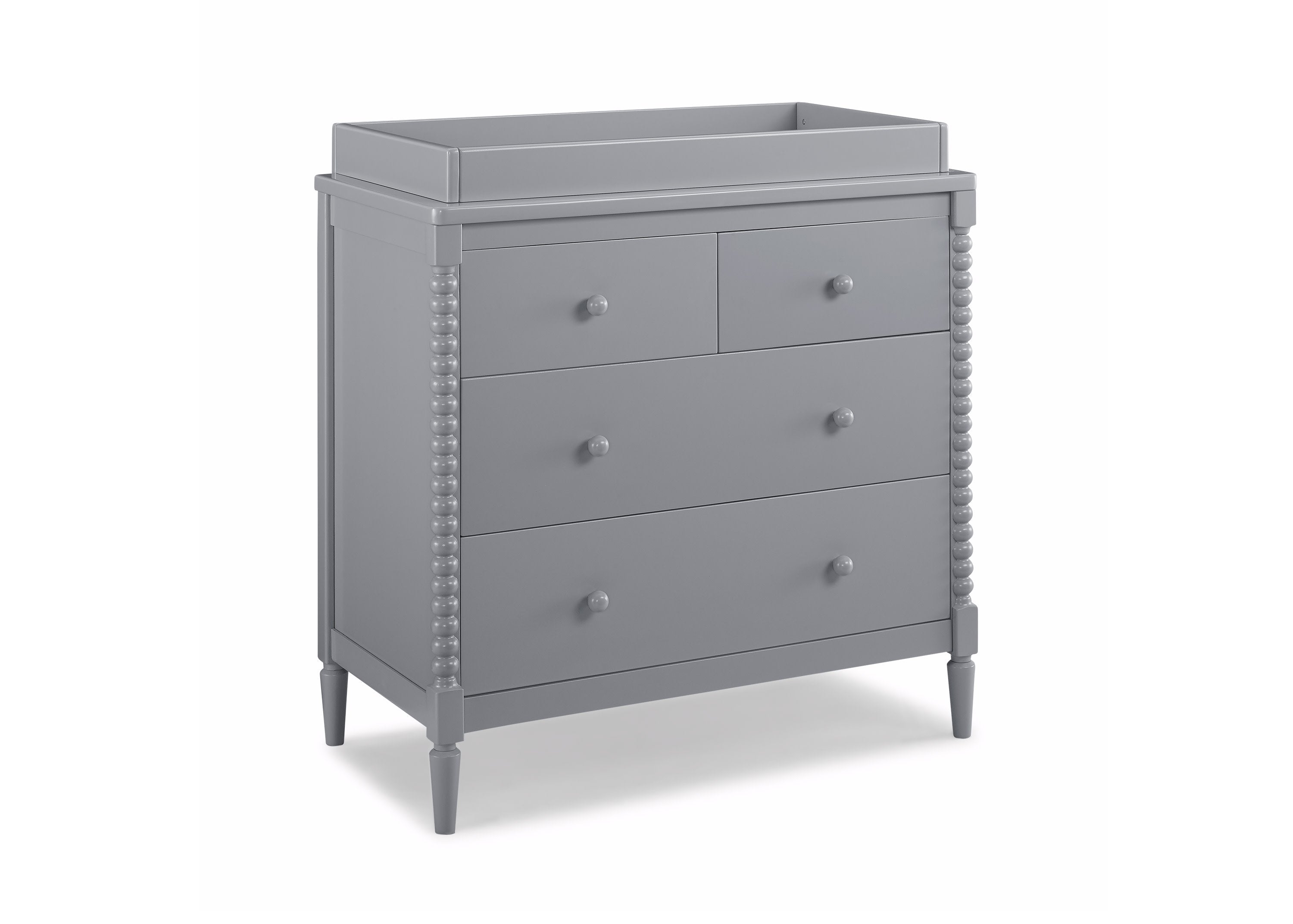 Saint 4-Drawer Baby Dresser with Changing Top - Nursery Storage Organizer for Diapers, Clothes & Baby Essentials | Perfect for Newborns & Toddlers' Bedroom Decor