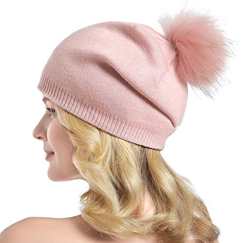 Luxury Cashmere Knit Wool Beanie for Men & Women - Soft Winter Warm Hat for Cold Weather - Perfect for Skiing, Hiking, and Outdoor Activities