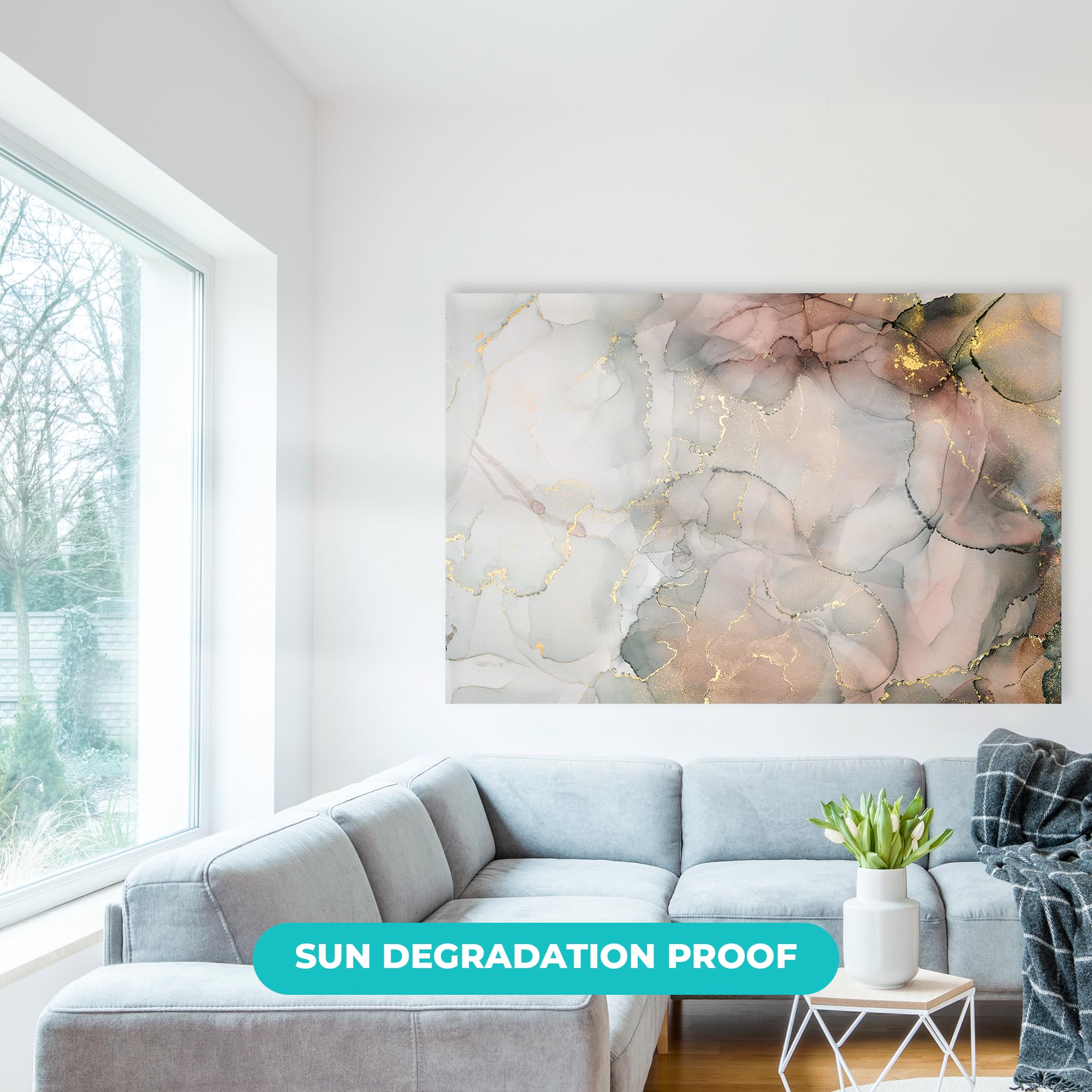 Modern Ocean Themed Acrylic Wall Art for Home Decor - High-Quality Photo Printing, Multiple Sizes (30