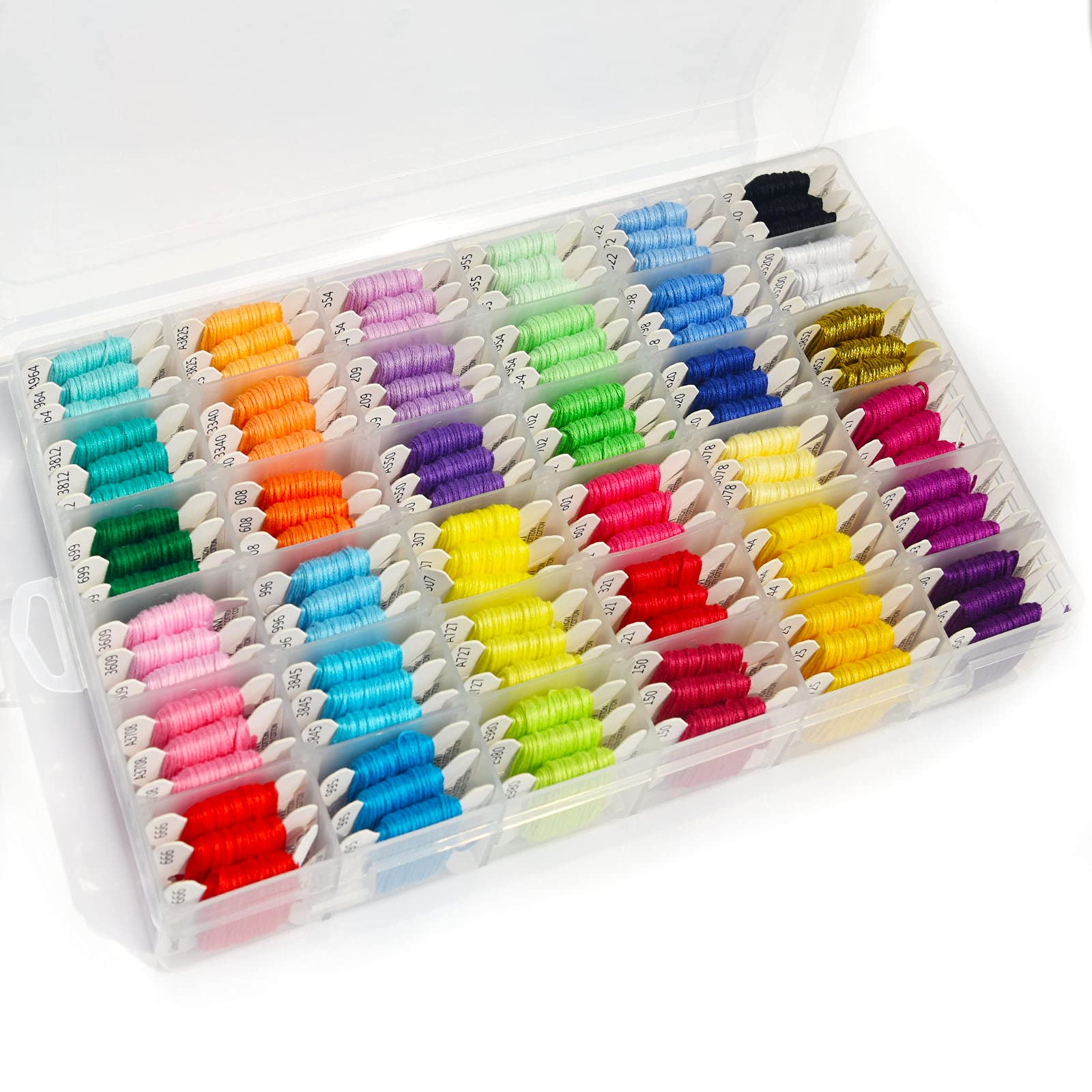 DIY Friendship Bracelet Kit with Colorful Embroidery Floss - Make Handmade Woven Bracelets for Best Friends, Gifts & Summer Camp Crafts - Perfect for Teens, Kids & DIY Jewelry Lovers