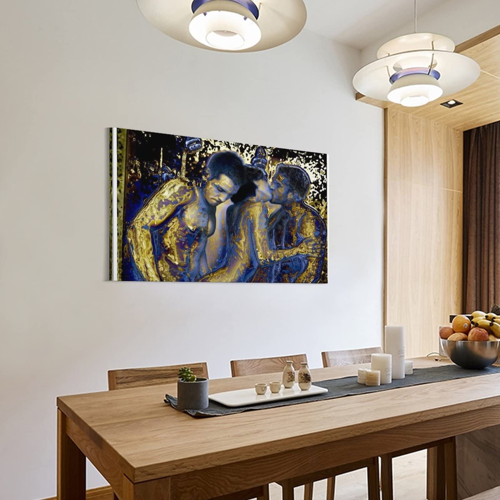 Abstract Style Sexy Adult Art Print Canvas Poster - Modern Wall Decor for Home, Dorm, Office & Bathroom - Perfect Gift for Birthday, Party & Housewarming - Great for Living Room, Bedroom & Lounge Decorations