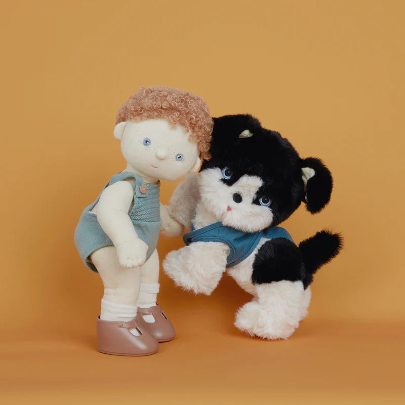 Dinkum Dogs Lucky Plush Toy - Cute & Soft Stuffed Animal for Kids & Collectors | Perfect for Gifts, Bedroom Decor, and Cuddling