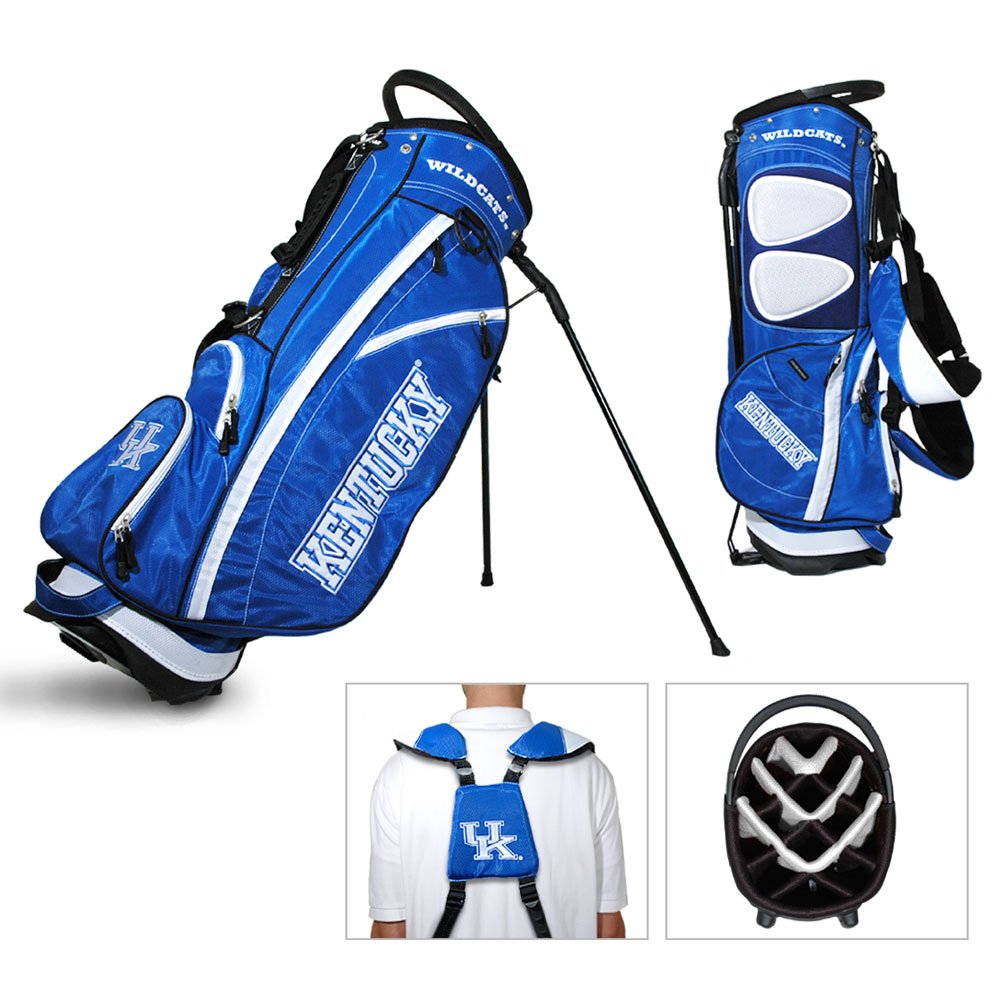Team Golf NCAA Lightweight Golf Bag - 14-Way Top Divider, Spring Action Stand, Insulated Cooler Pocket & Padded Strap | Perfect for College Golf Tournaments, Driving Range Practice & Weekend Golf Outings