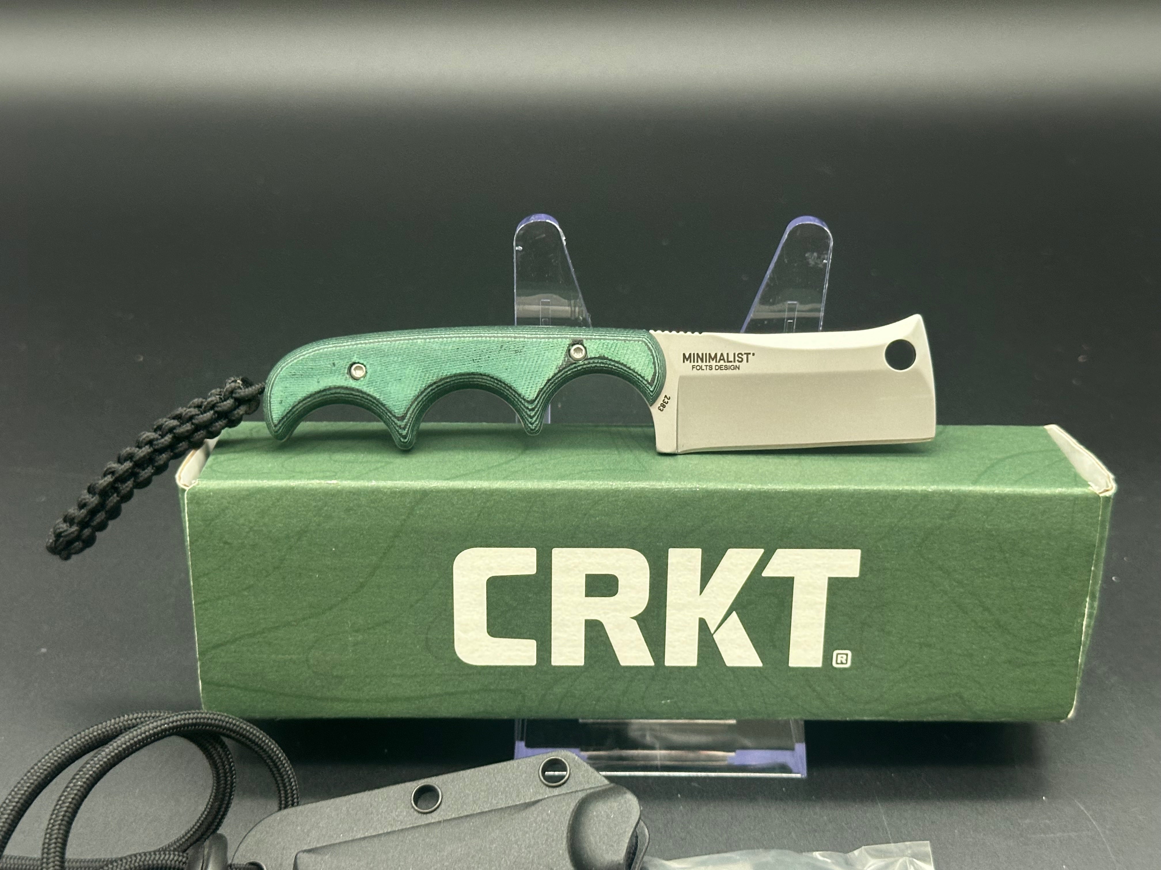 CRKT Folts Minimalist Cleaver Neck Knife - 2.13