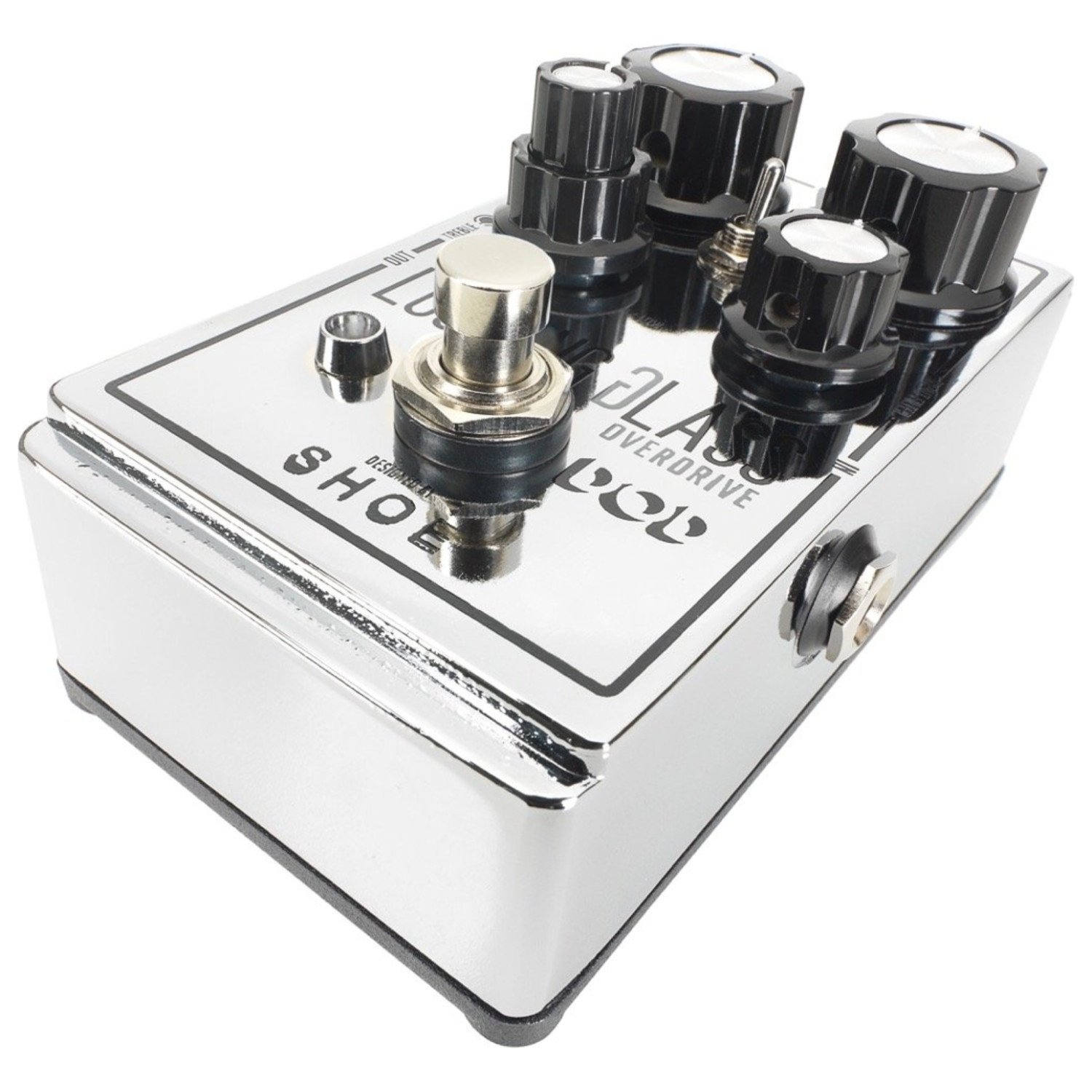 DOD Looking Glass Overdrive Guitar Effects Pedal with 2 Patch Cables - Perfect for Studio Recording & Live Performances